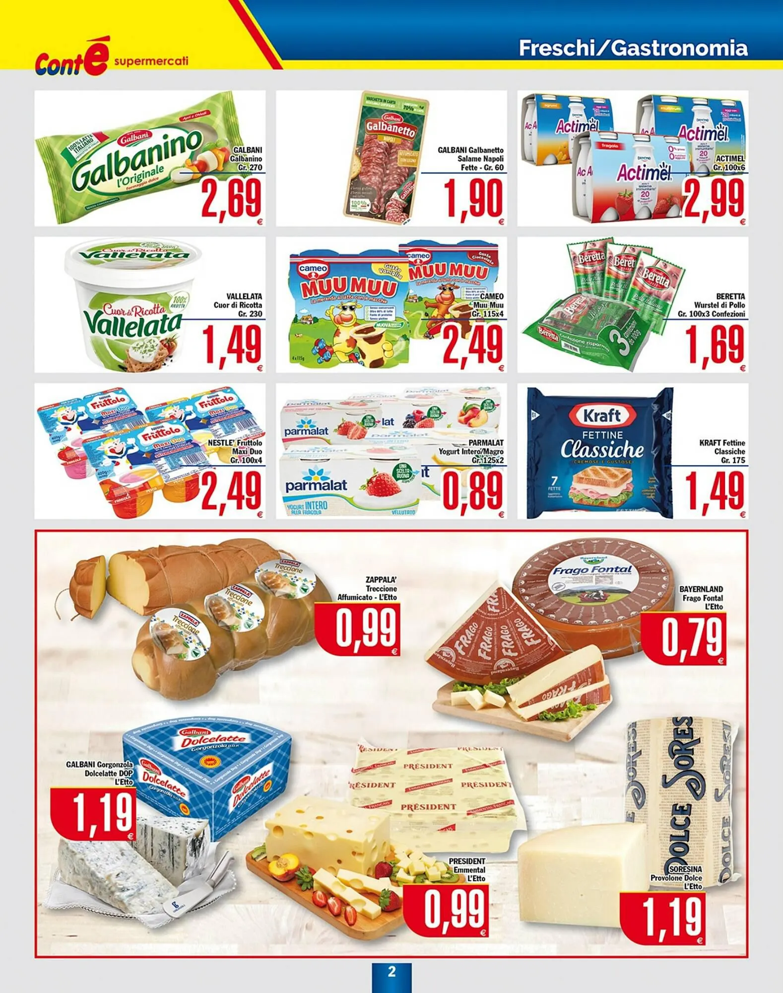 Volantino Conte Supermercati da 8 gennaio a 17 gennaio di 2024 - Pagina del volantino 2