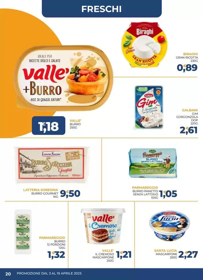 Promozione dal 3 al 19 aprile da 3 aprile a 19 aprile di 2025 - Pagina del volantino 20
