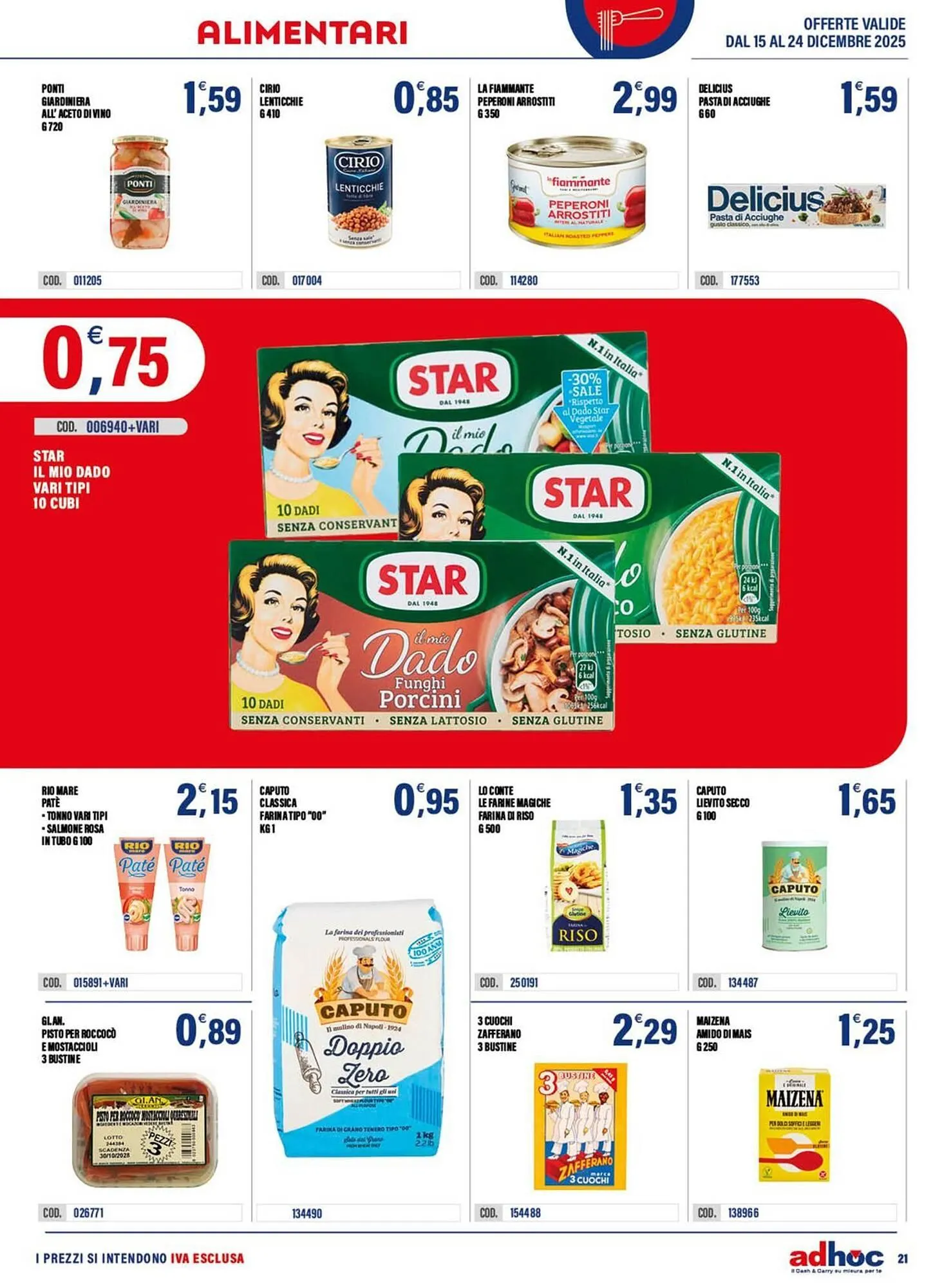 Volantino Adhoc da 15 dicembre a 24 dicembre di 2025 - Pagina del volantino 21