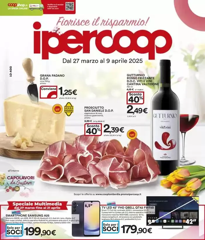 Fiorisce il risparmio! da 27 marzo a 9 aprile di 2025 - Pagina del volantino 1