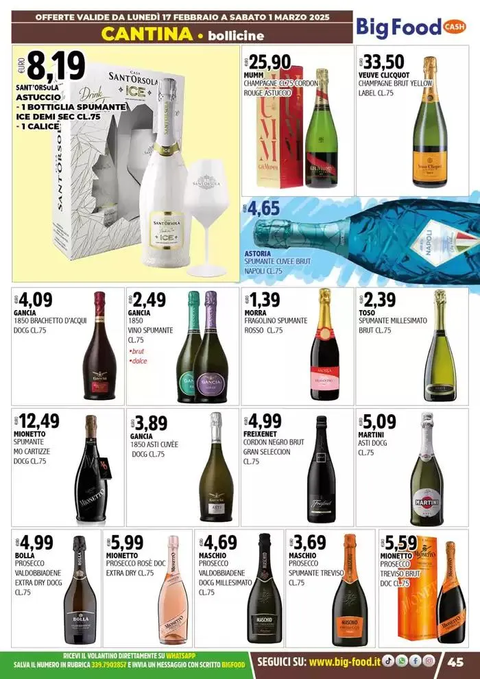 Non scherziamo con la convenienza da 17 febbraio a 1 marzo di 2025 - Pagina del volantino 45