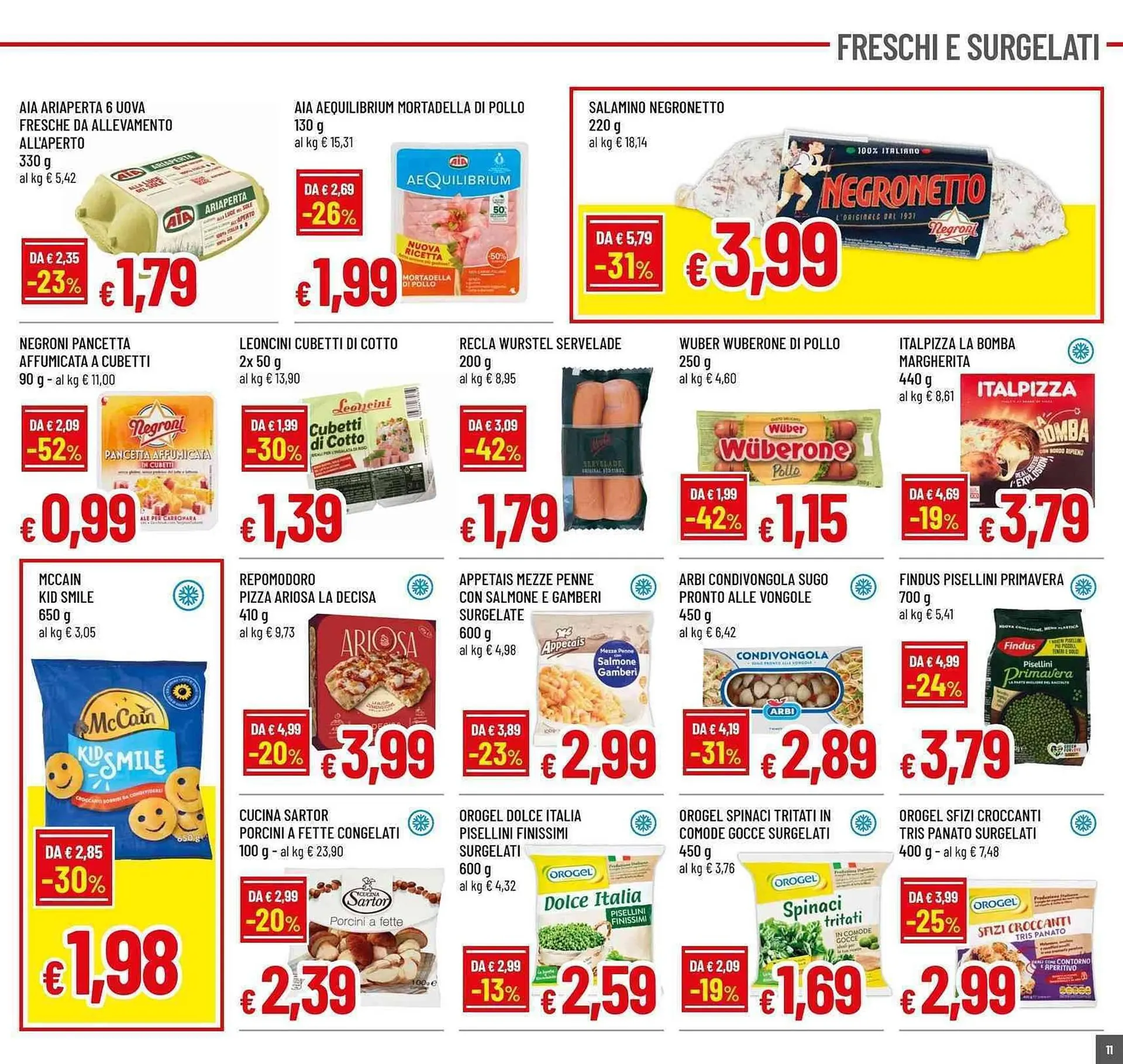 Volantino Famila Superstore da 31 luglio a 10 agosto di 2025 - Pagina del volantino 11