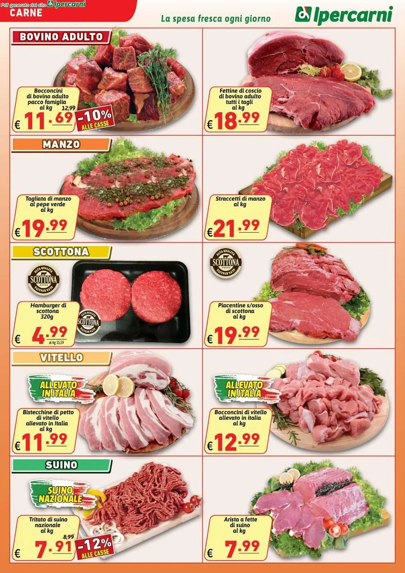 Volantino Ipercarni da 8 ottobre a 16 ottobre di 2025 - Pagina del volantino 2