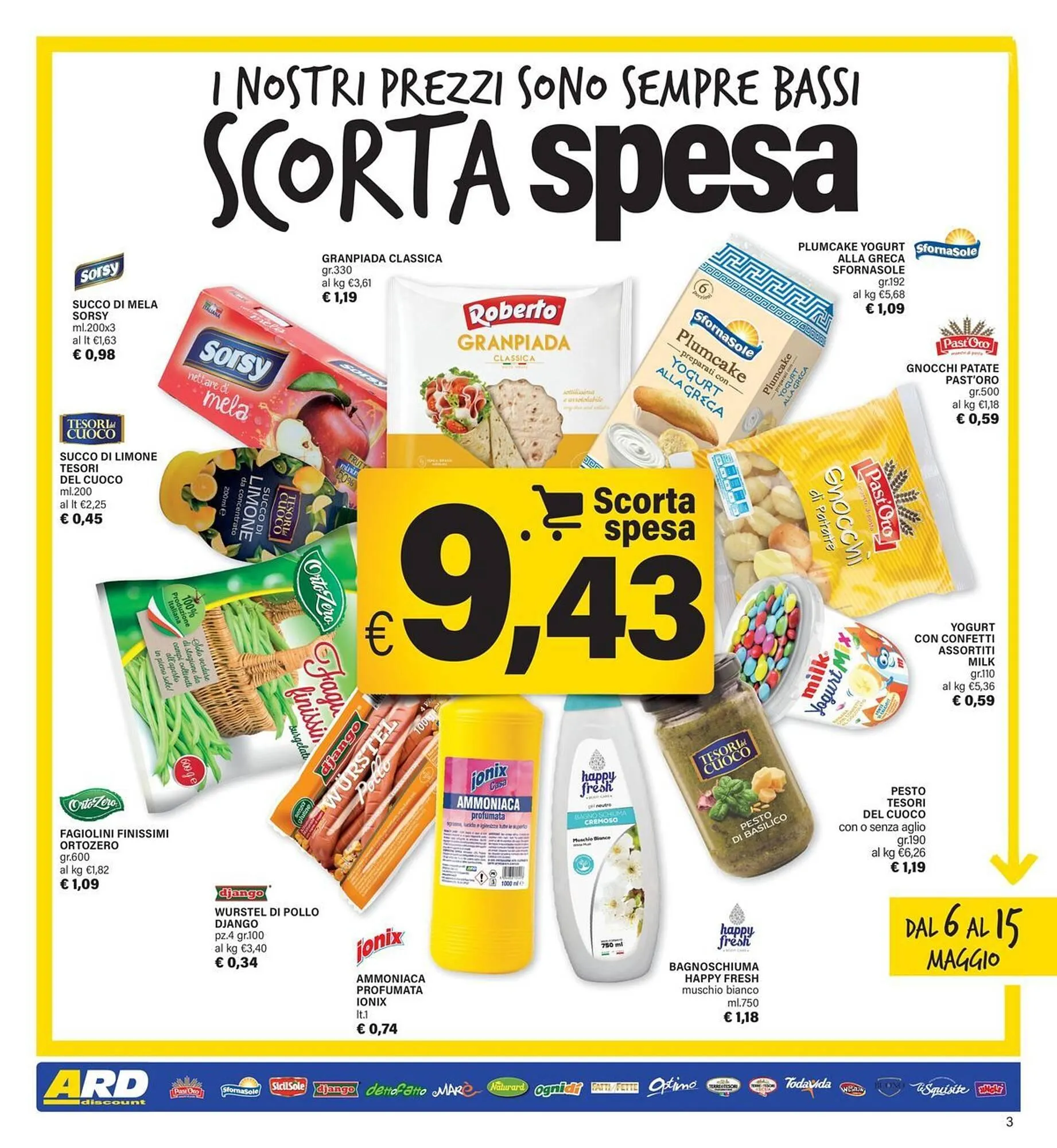 Volantino Ard Discount da 6 maggio a 15 maggio di 2024 - Pagina del volantino 3