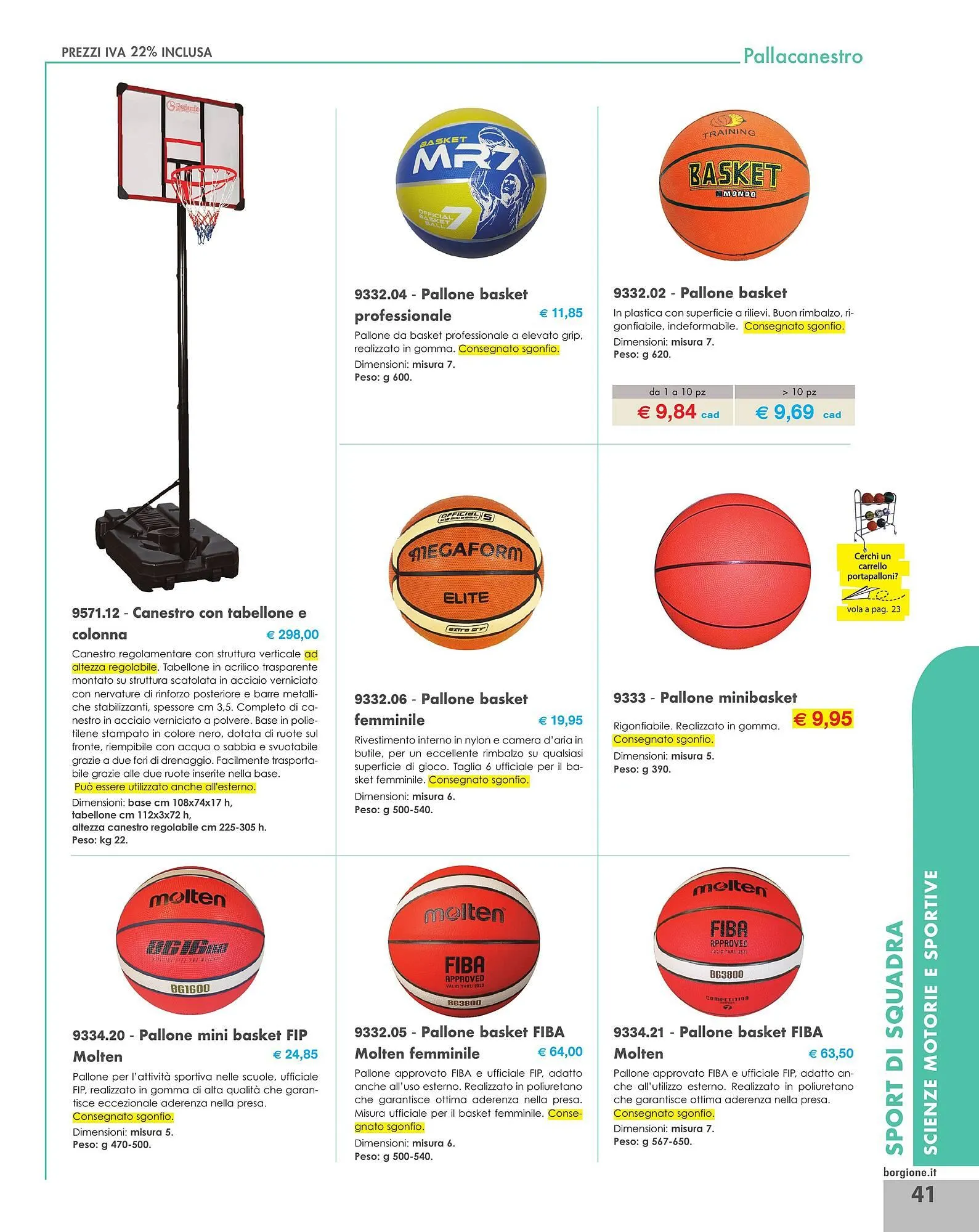 Volantino Borgione Sport da 31 dicembre a 31 dicembre di 2025 - Pagina del volantino 41