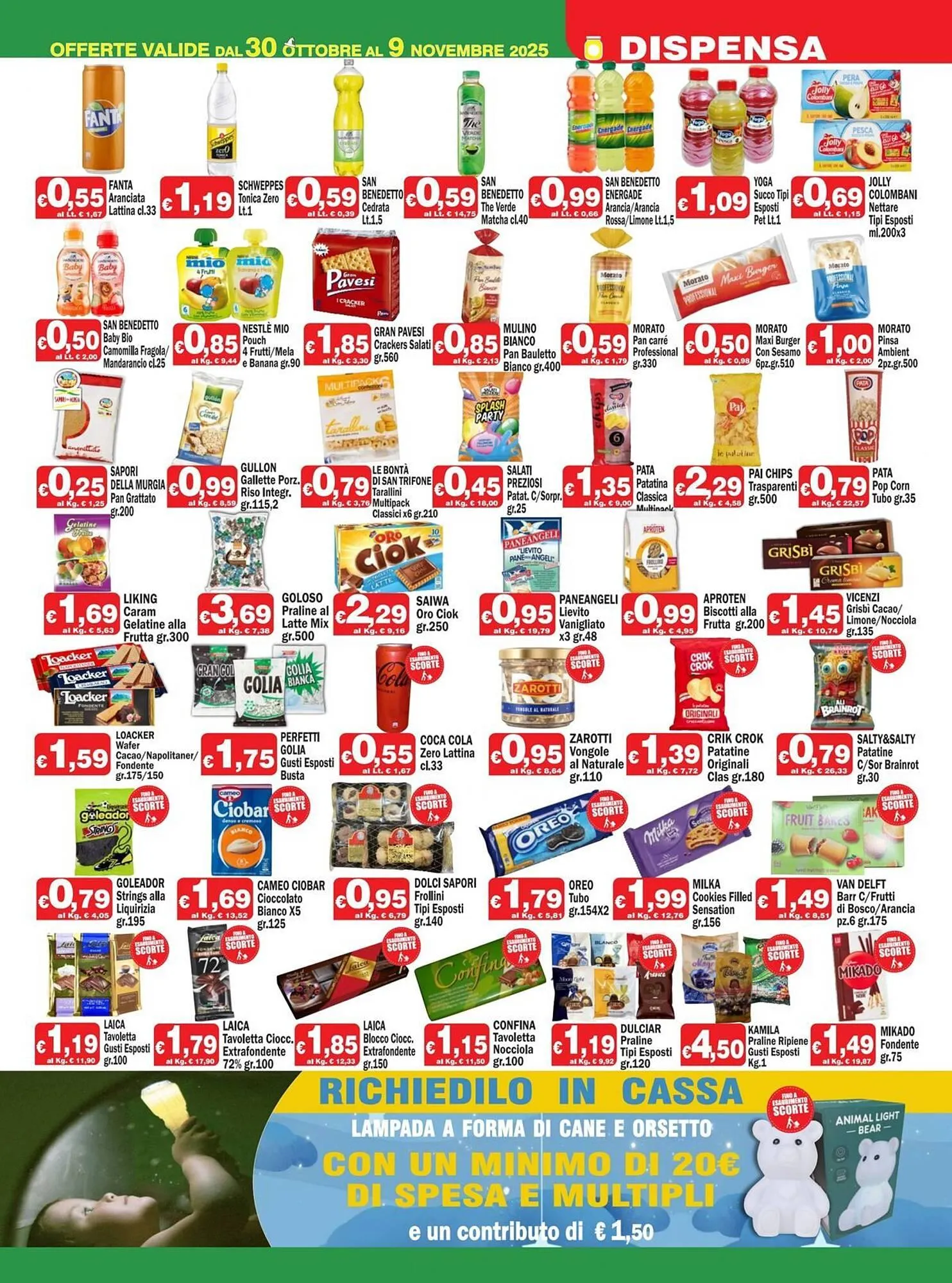 Volantino Primo Prezzo da 30 ottobre a 9 novembre di 2025 - Pagina del volantino 3