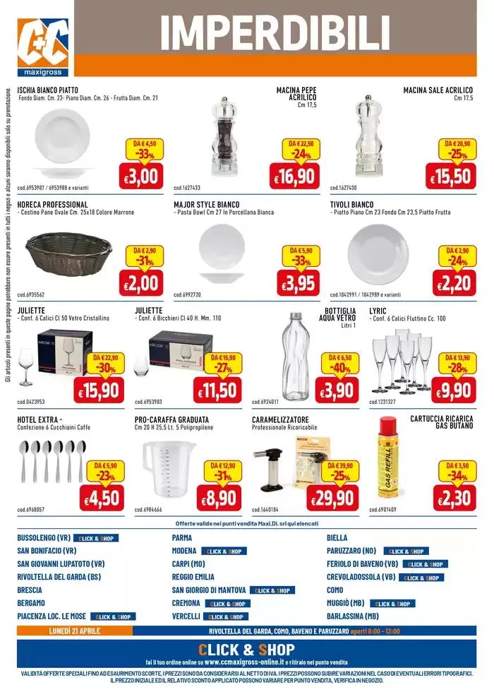 Professional ristoranti, bar, comunità, hotel da 24 marzo a 19 aprile di 2025 - Pagina del volantino 32