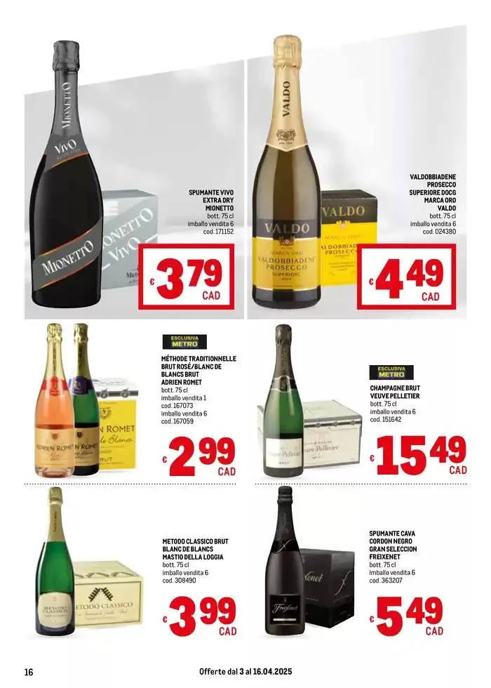 Offerte per te -Area 4 da 7 aprile a 16 aprile di 2025 - Pagina del volantino 16