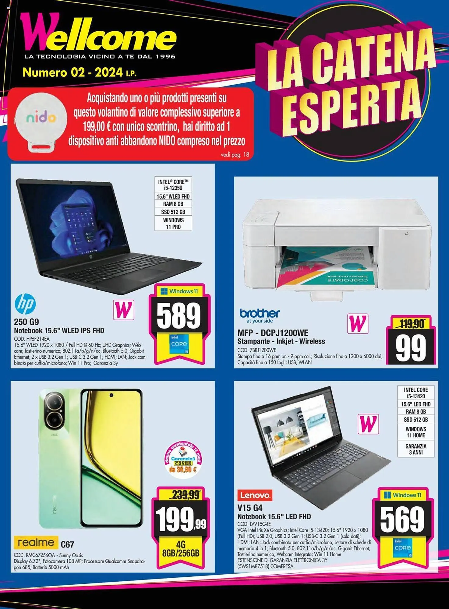 Volantino Wellcome da 19 febbraio a 30 marzo di 2024 - Pagina del volantino 1