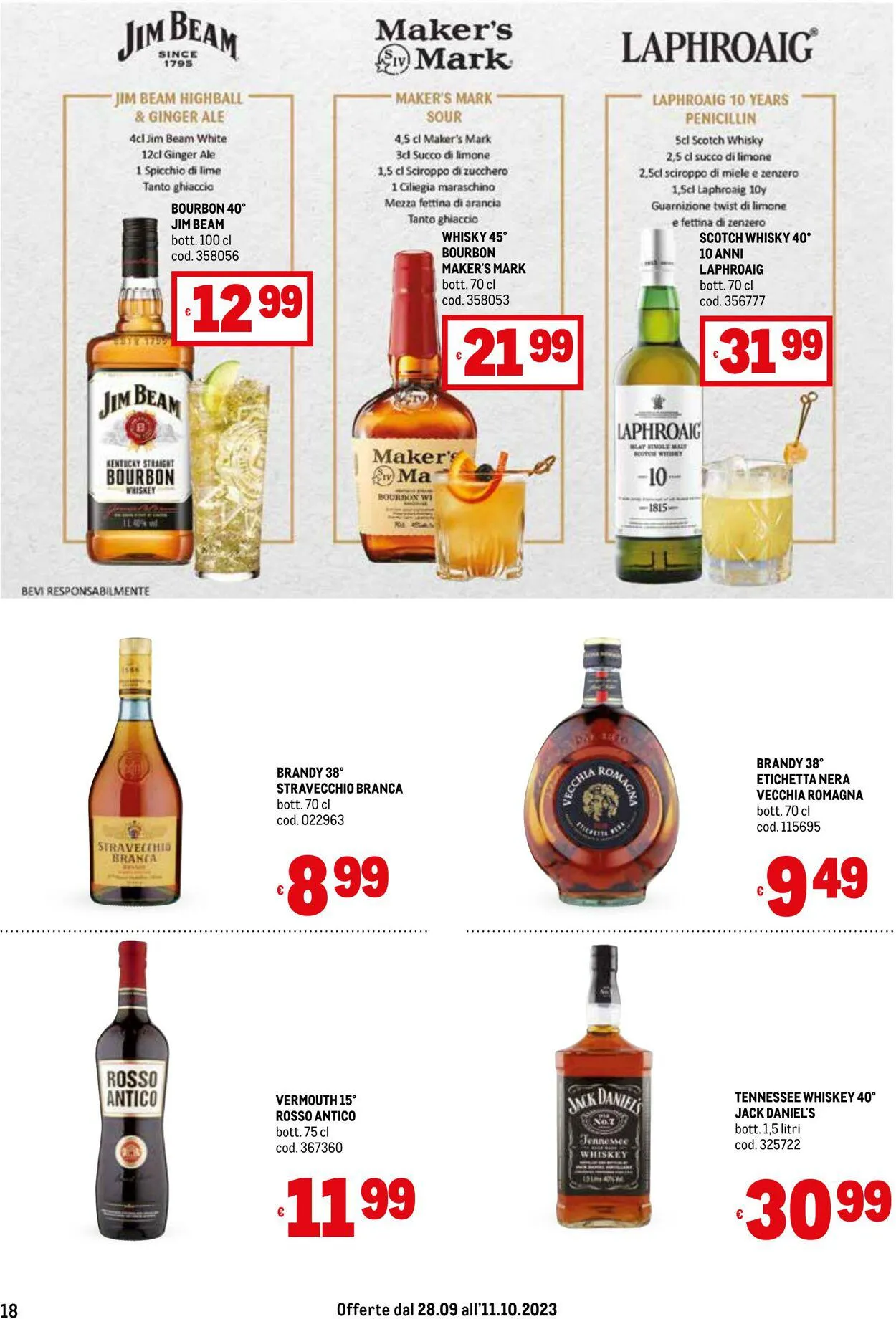 Metro Volantino attuale da 28 settembre a 11 ottobre di 2023 - Pagina del volantino 18