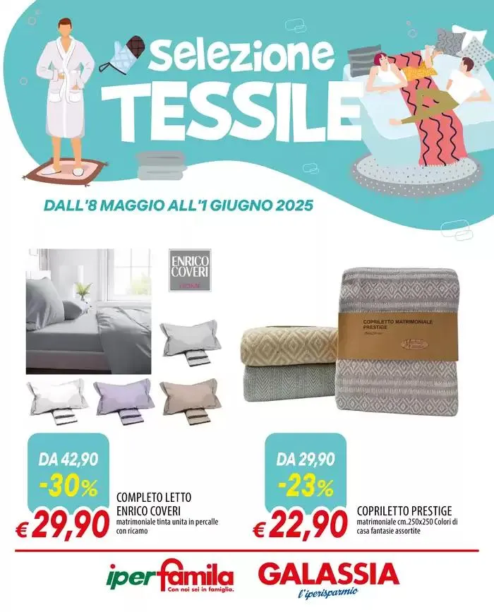 Selezione Tessile da 8 maggio a 1 giugno di 2025 - Pagina del volantino 1