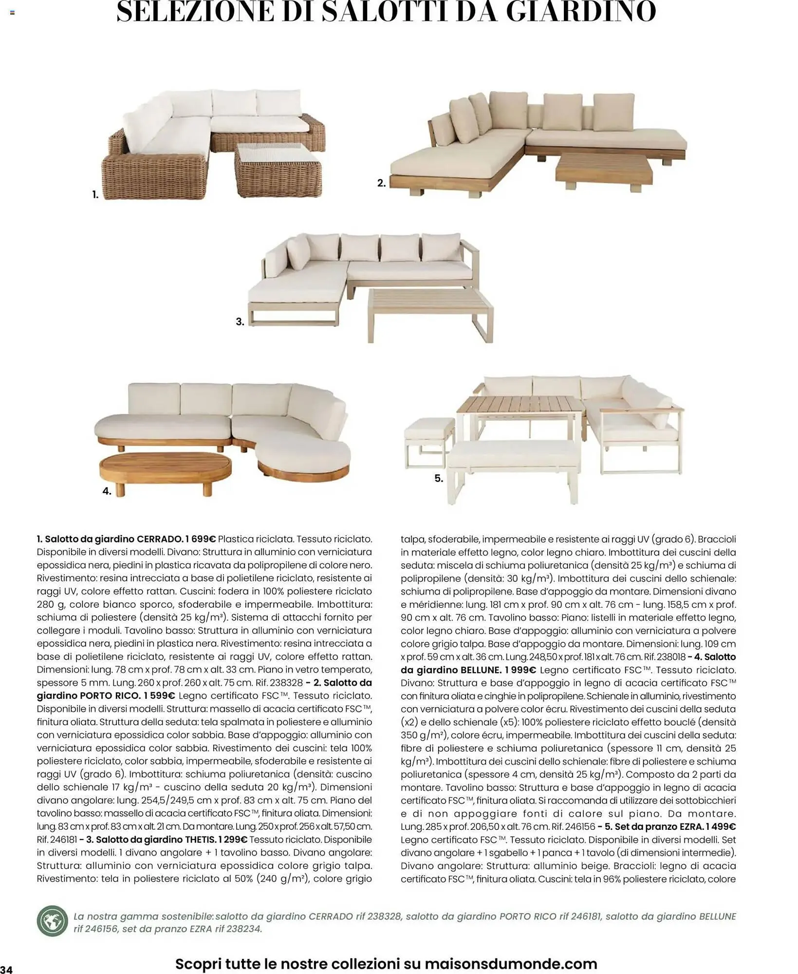 Volantino Maisons du Monde da 12 marzo a 30 settembre di 2026 - Pagina del volantino 34