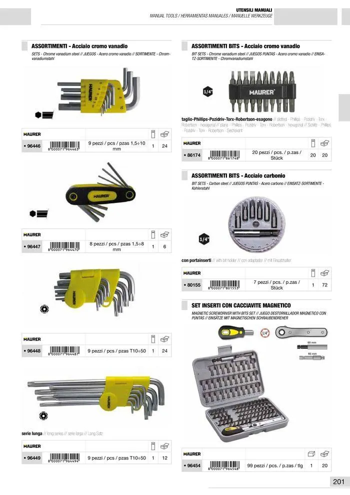 Catalogo Generale da 10 gennaio a 13 maggio di 2025 - Pagina del volantino 202