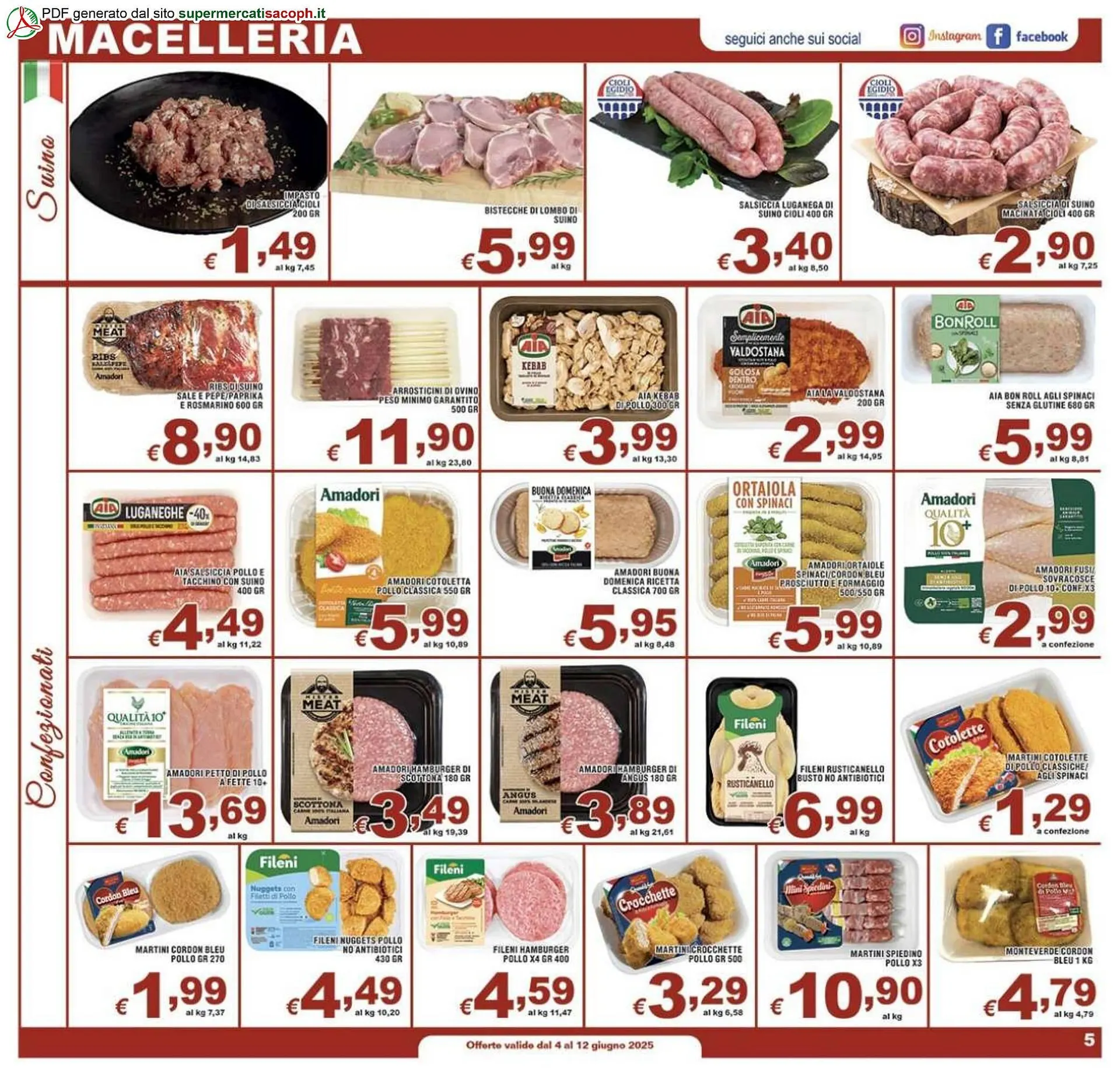 Volantino Sacoph da 4 giugno a 12 giugno di 2025 - Pagina del volantino 5