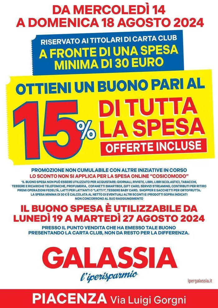 Buono sconto 15% da 14 agosto a 18 agosto di 2024 - Pagina del volantino 2
