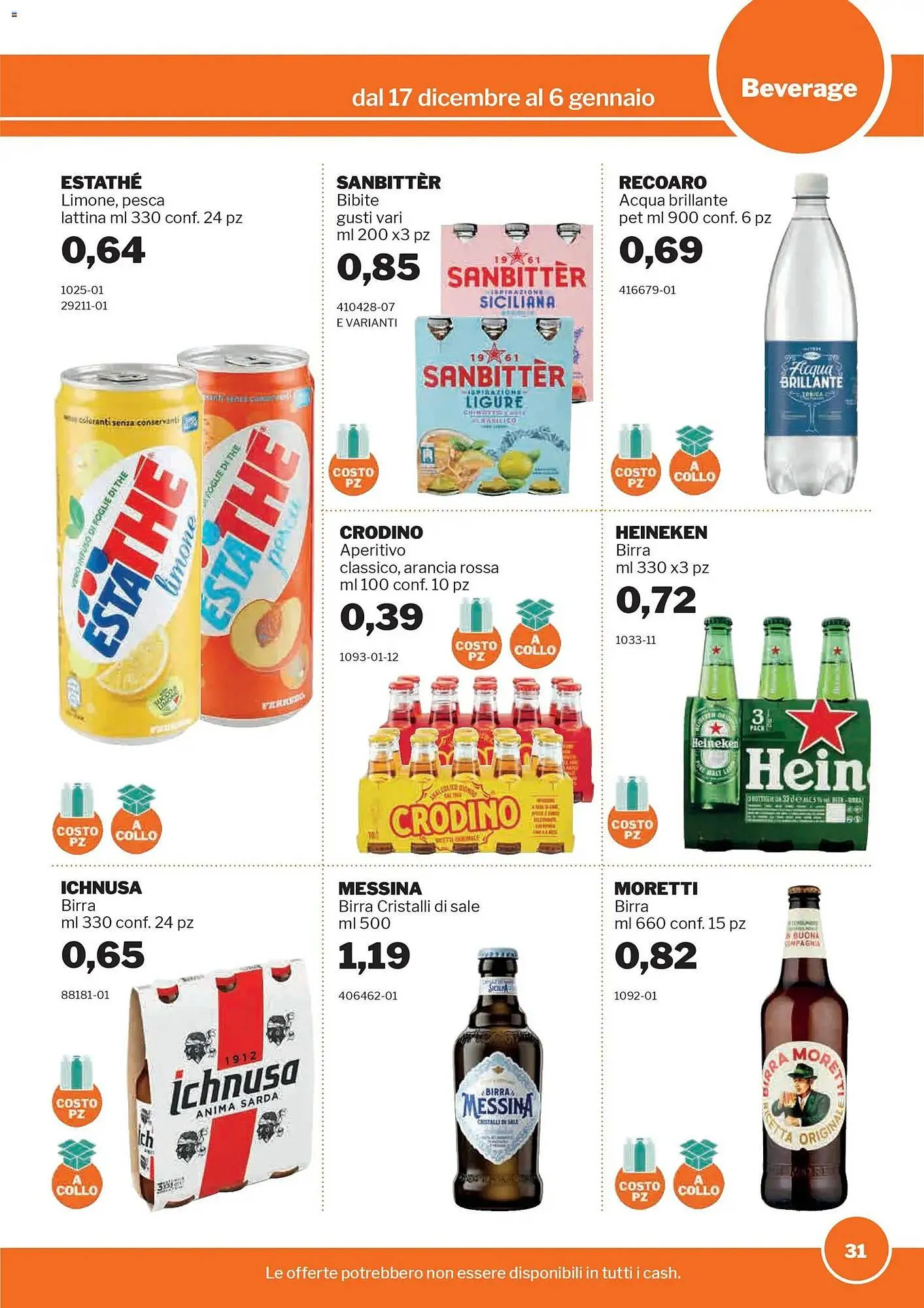 Volantino GrosMarket da 17 dicembre a 6 gennaio di 2026 - Pagina del volantino 31