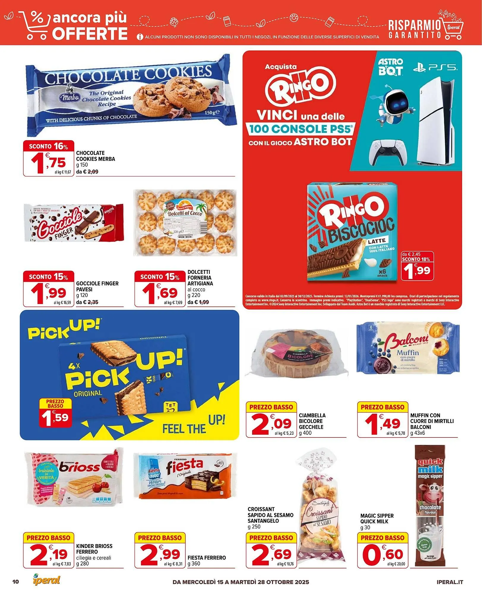 Volantino Iperal da 15 ottobre a 28 ottobre di 2025 - Pagina del volantino 10