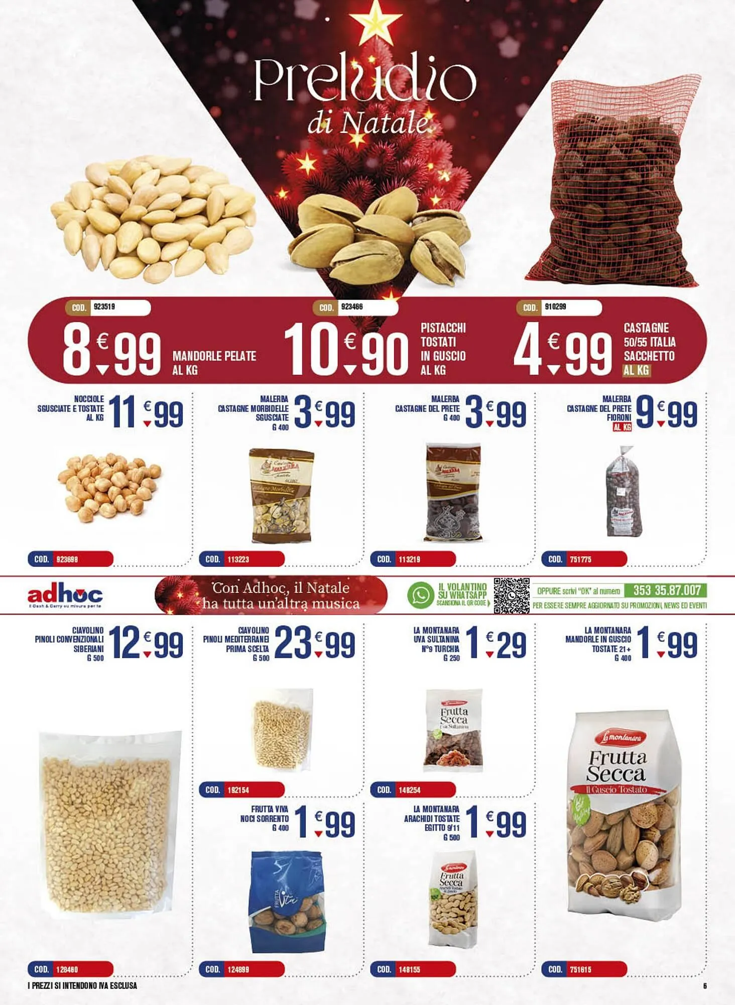 Volantino Adhoc da 25 novembre a 8 dicembre di 2024 - Pagina del volantino 6