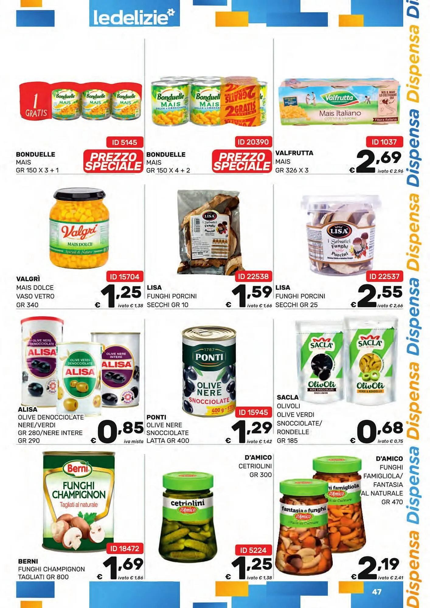 Volantino Le Delizie del Sud da 17 marzo a 31 marzo di 2025 - Pagina del volantino 47