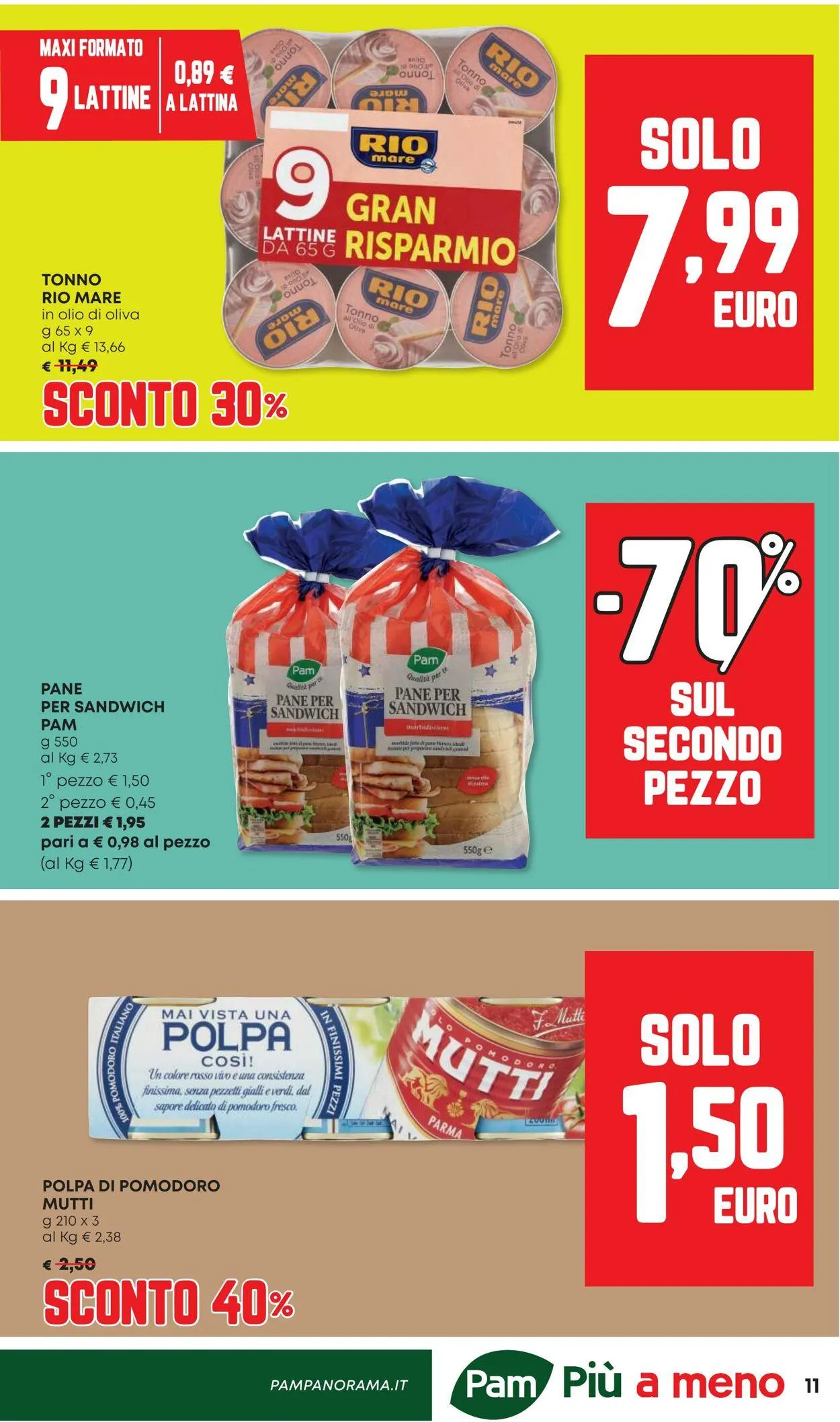 Pam Panorama Volantino attuale da 29 gennaio a 12 febbraio di 2026 - Pagina del volantino 11