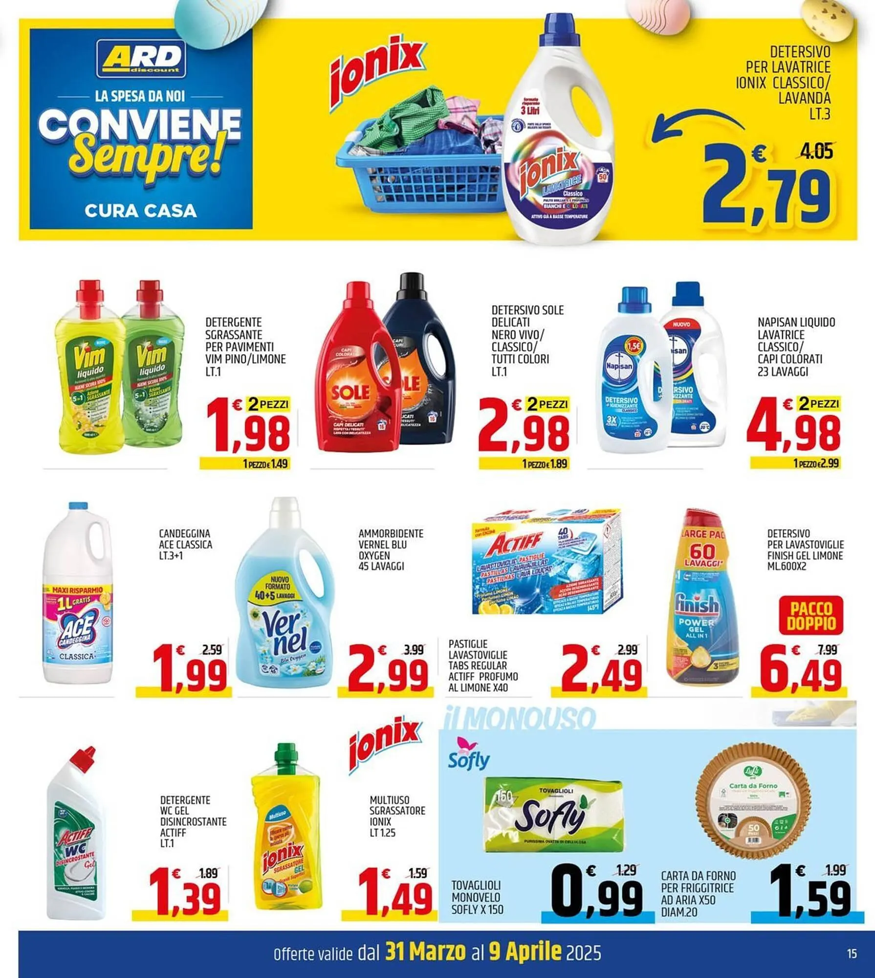 Volantino Ard Discount da 31 marzo a 9 aprile di 2025 - Pagina del volantino 15