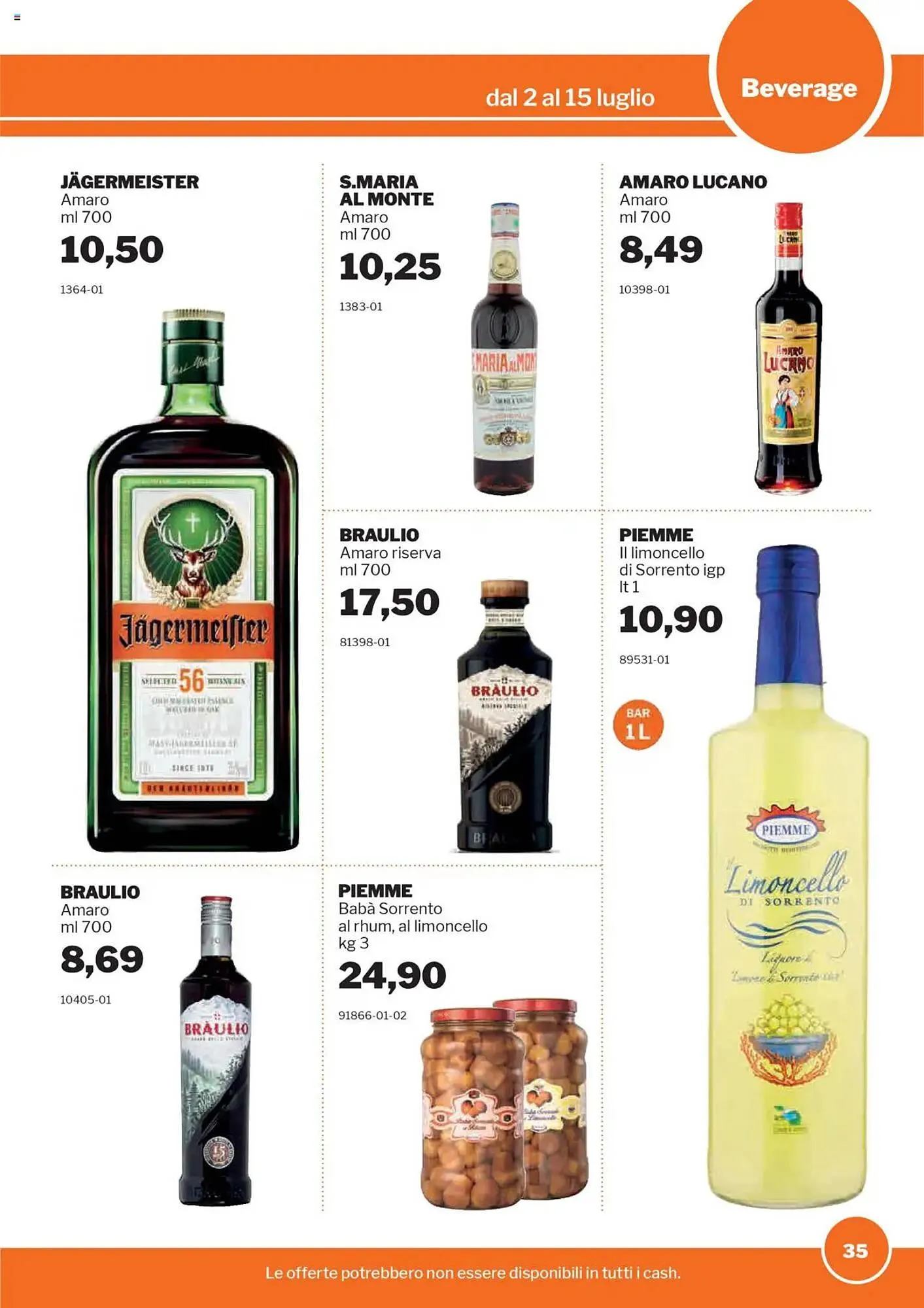 Volantino GrosMarket da 2 luglio a 15 luglio di 2025 - Pagina del volantino 35