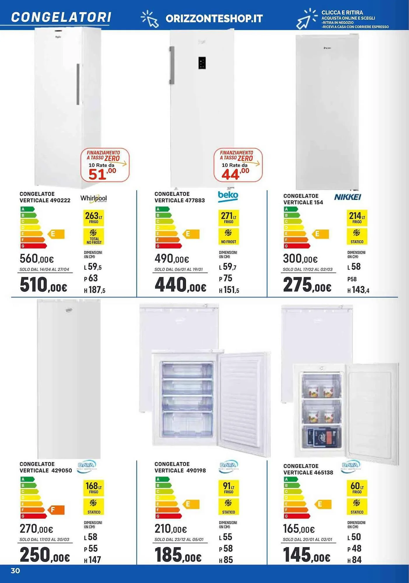 Volantino Orizzonte da 11 febbraio a 30 aprile di 2025 - Pagina del volantino 30