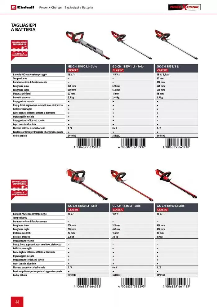Giardinaggio 2025 da 11 febbraio a 31 dicembre di 2025 - Pagina del volantino 44