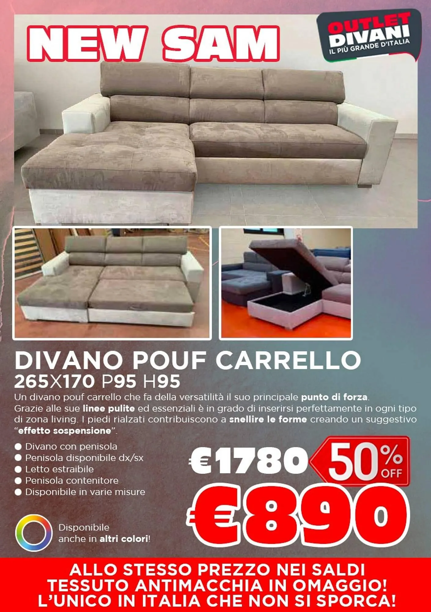 Volantino Outlet Divani da 15 ottobre a 31 dicembre di 2024 - Pagina del volantino 19