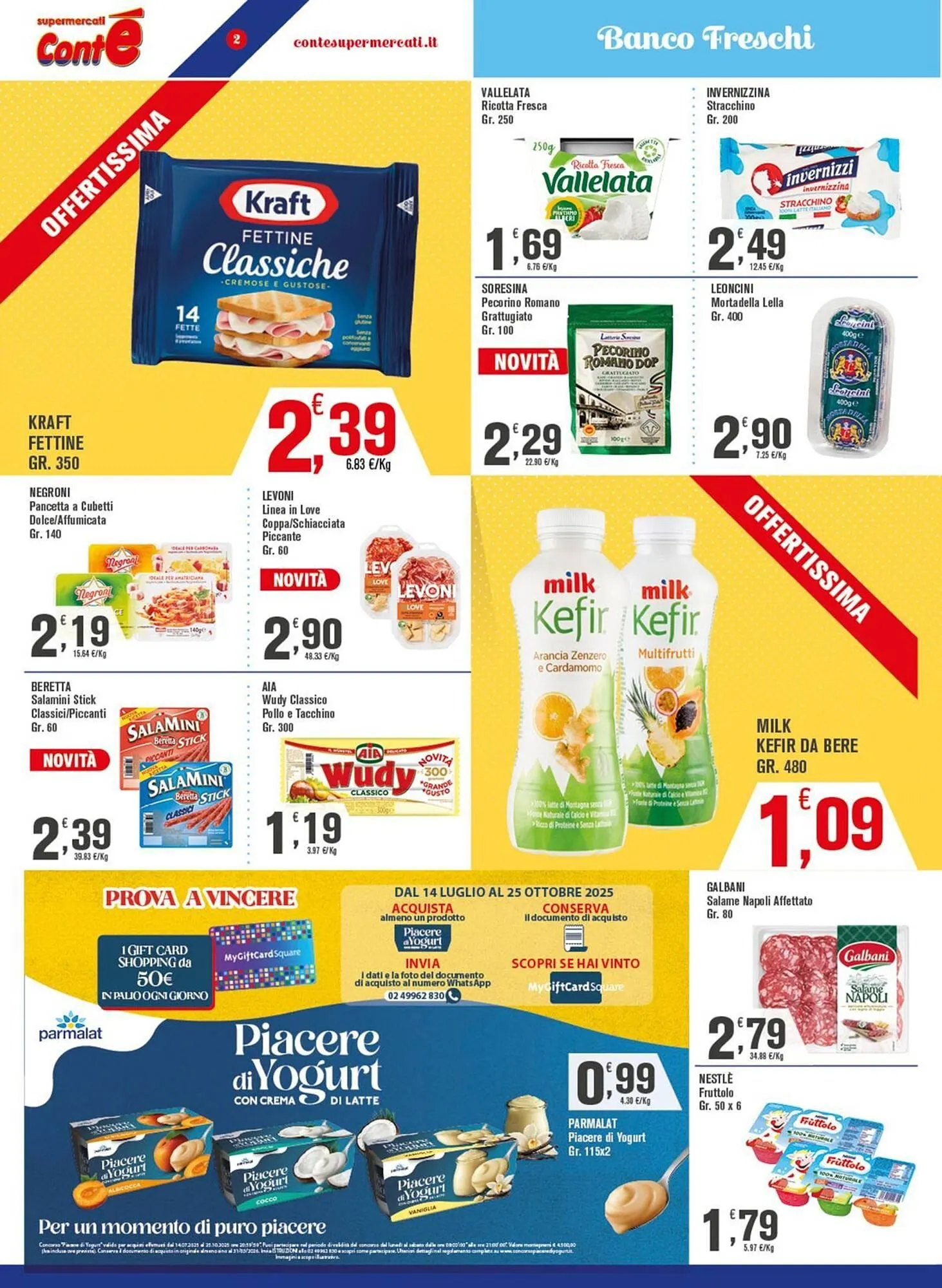 Volantino Conté Supermercati da 31 luglio a 10 agosto di 2025 - Pagina del volantino 2