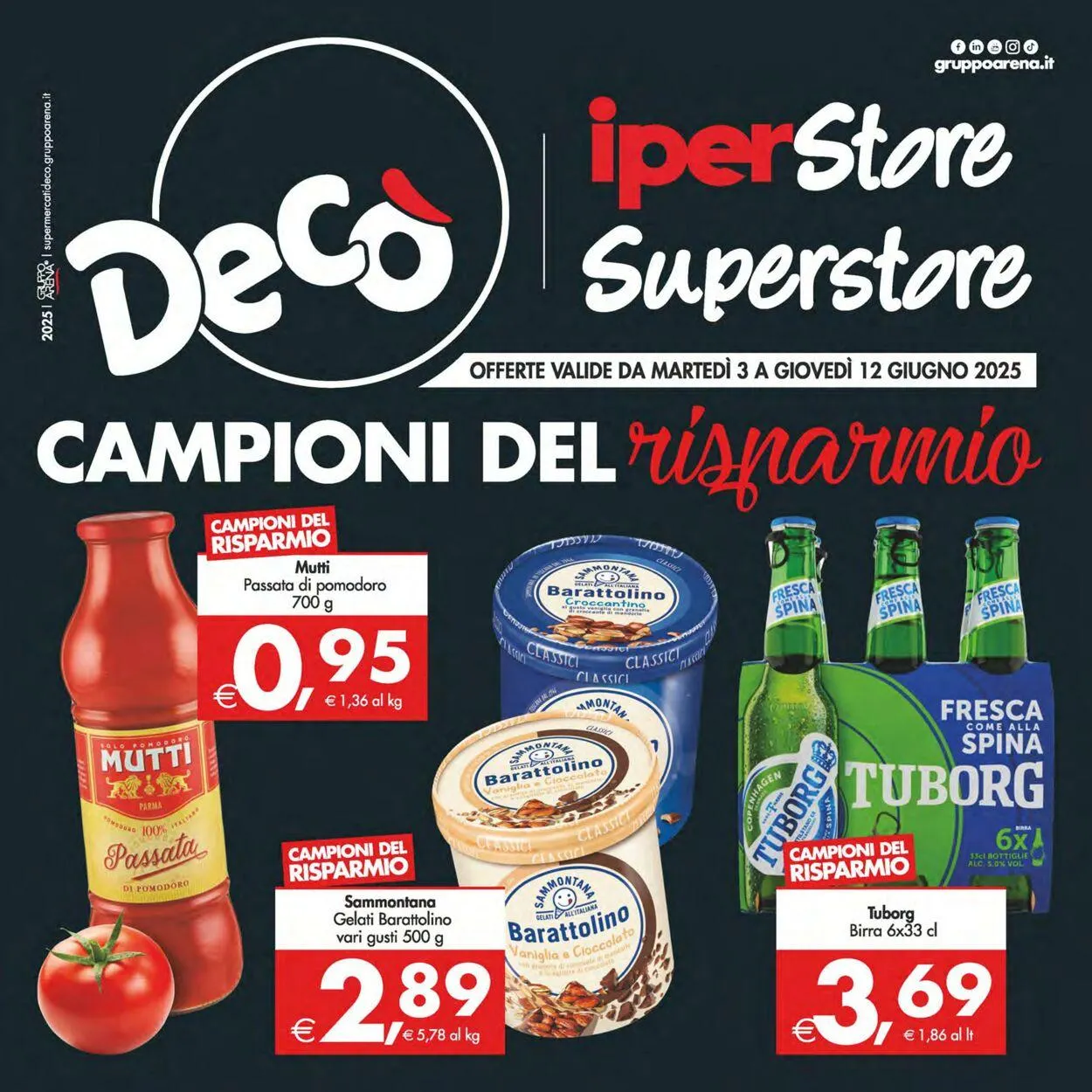 Deco Volantino attuale da 3 giugno a 12 giugno di 2025 - Pagina del volantino 1
