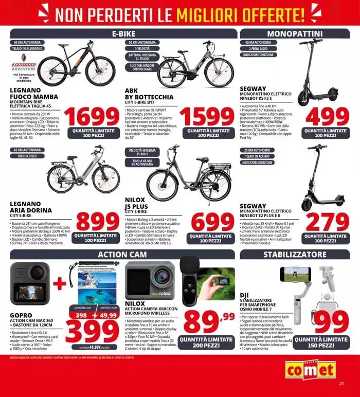 Sorprese tech da Comet! da 17 aprile a 28 aprile di 2025 - Pagina del volantino 21