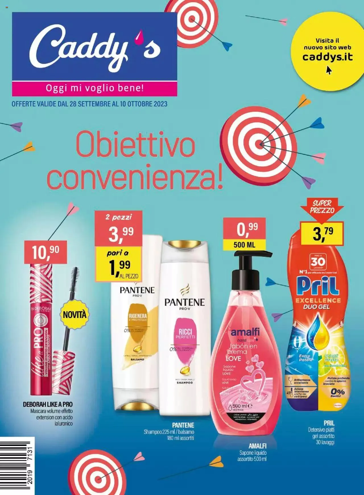 Volantino Caddy's da 28 settembre a 10 ottobre di 2023 - Pagina del volantino 1