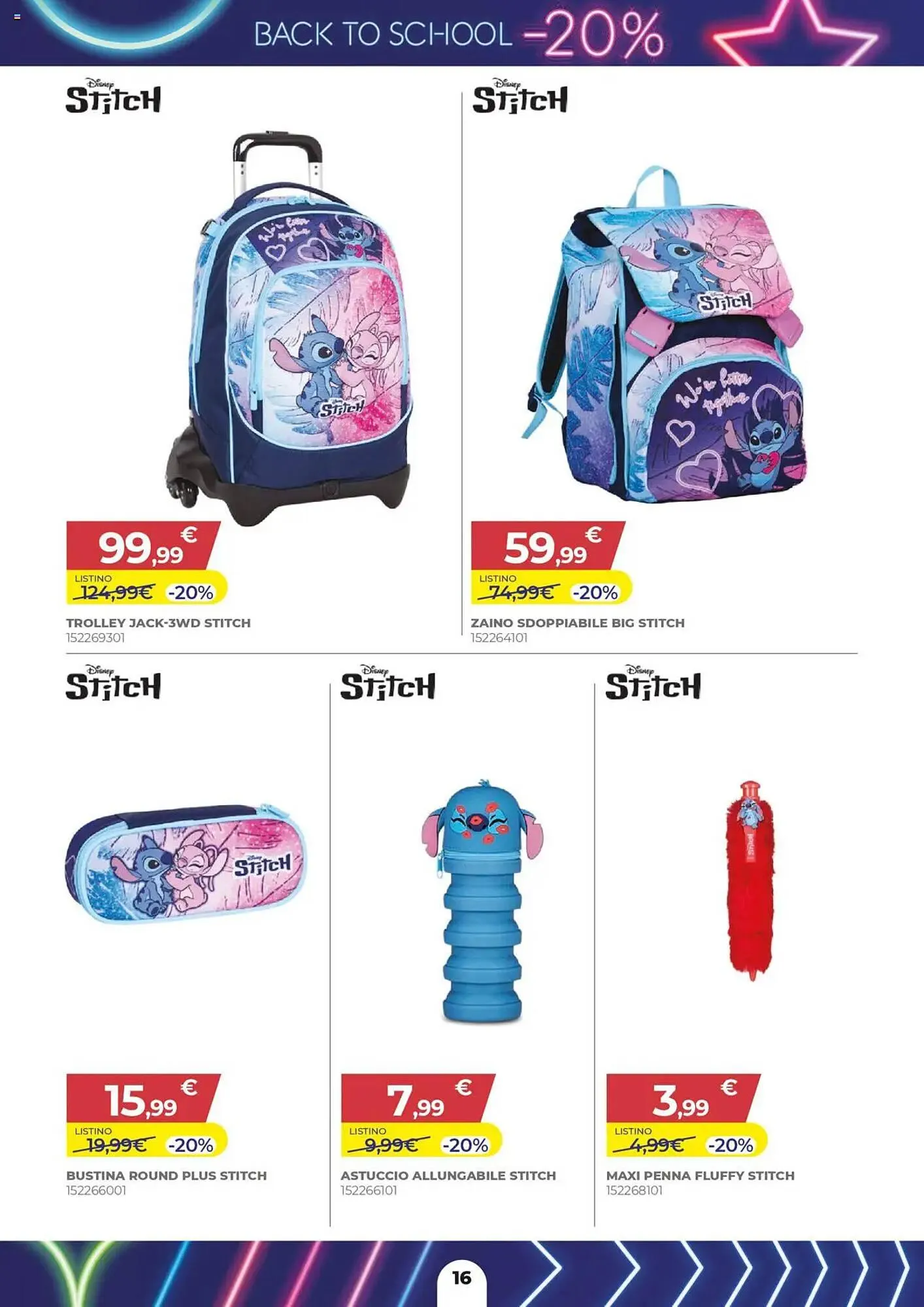 Volantino Toys Center da 17 luglio a 27 agosto di 2025 - Pagina del volantino 16