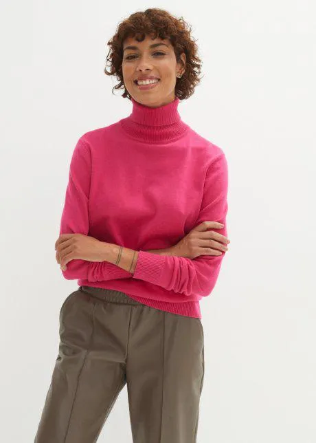 Maglione a collo alto