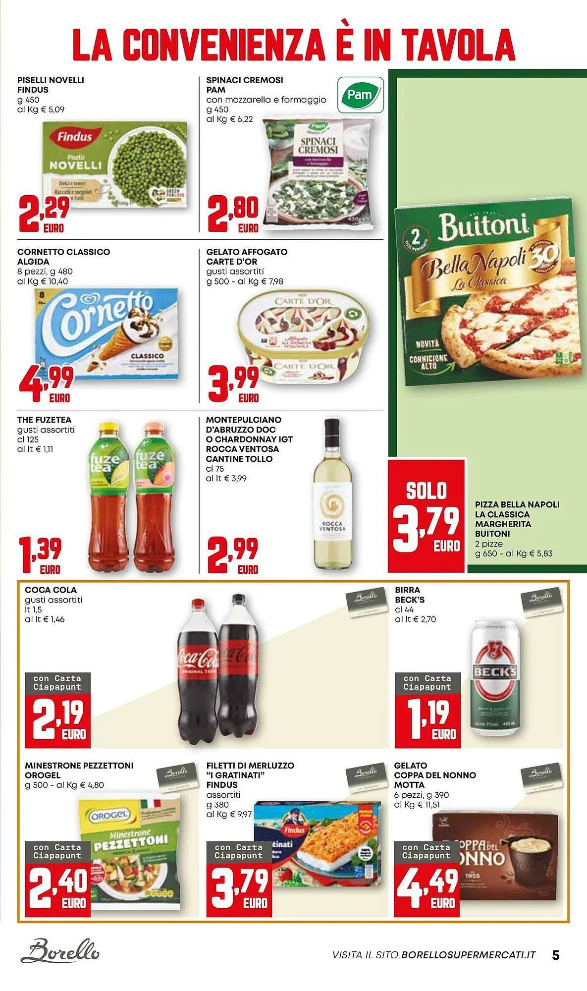 Volantino Borello Supermercati da 6 novembre a 19 novembre di 2025 - Pagina del volantino 5