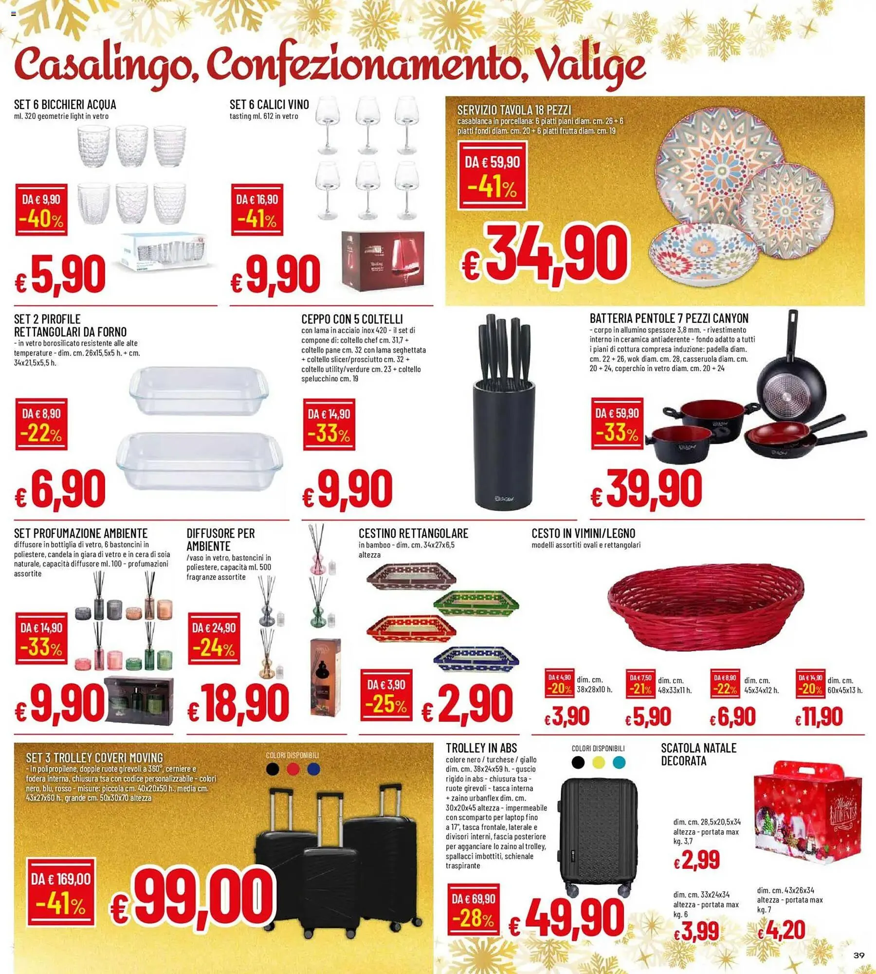 Volantino Galassia da 15 dicembre a 28 dicembre di 2025 - Pagina del volantino 39