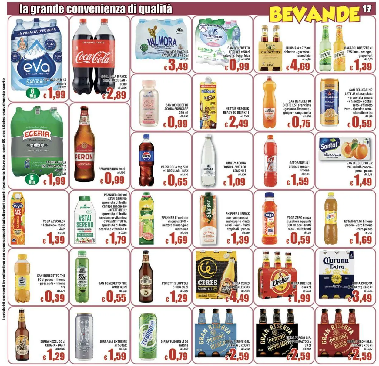 Top Supermercati Volantino attuale da 6 novembre a 20 novembre di 2025 - Pagina del volantino 17