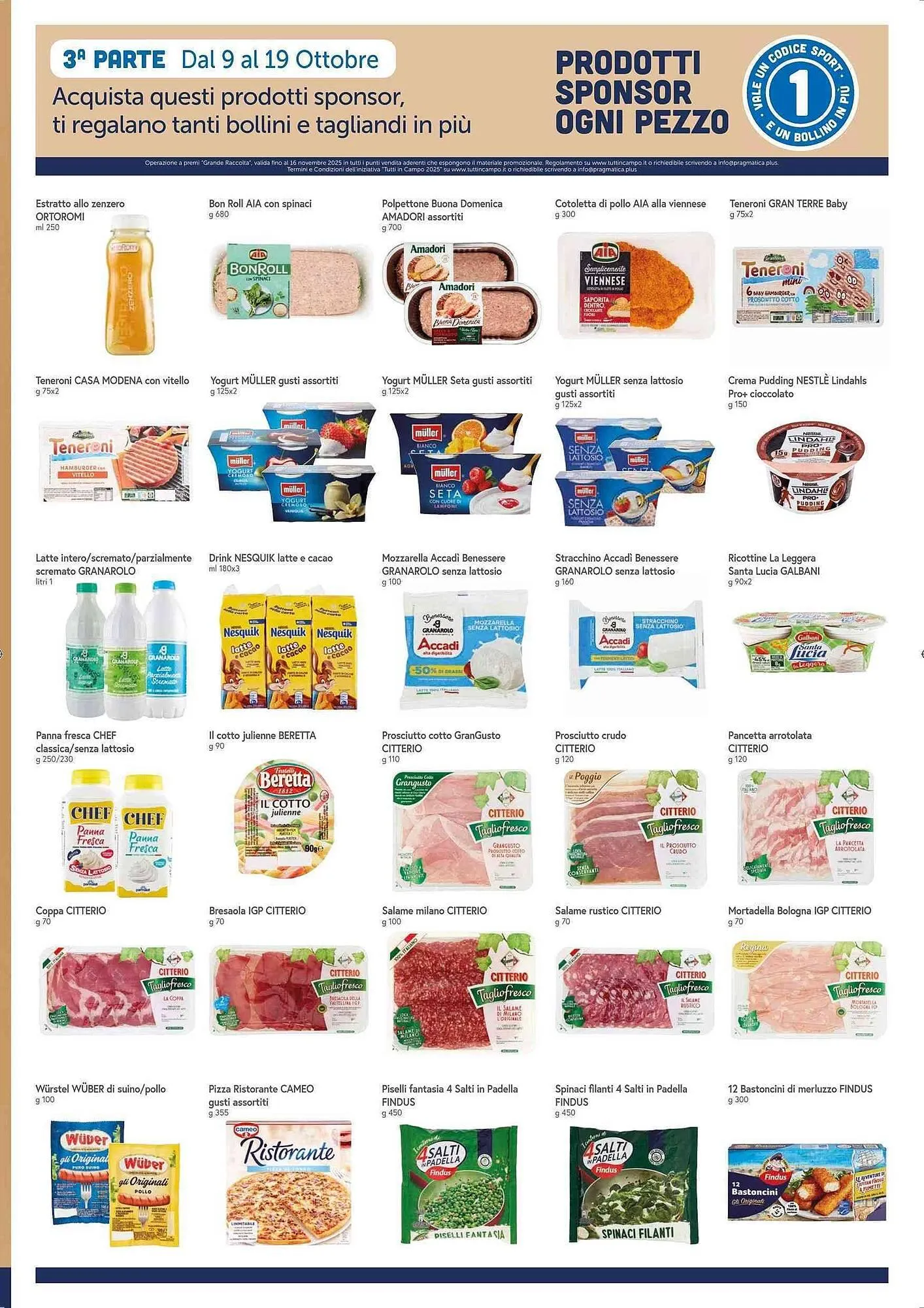 Volantino Galassia da 9 ottobre a 16 novembre di 2025 - Pagina del volantino 3