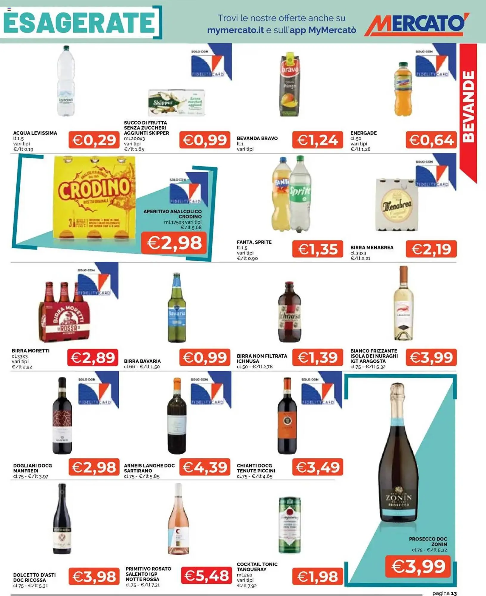 Volantino Mercatò da 19 maggio a 25 maggio di 2025 - Pagina del volantino 13