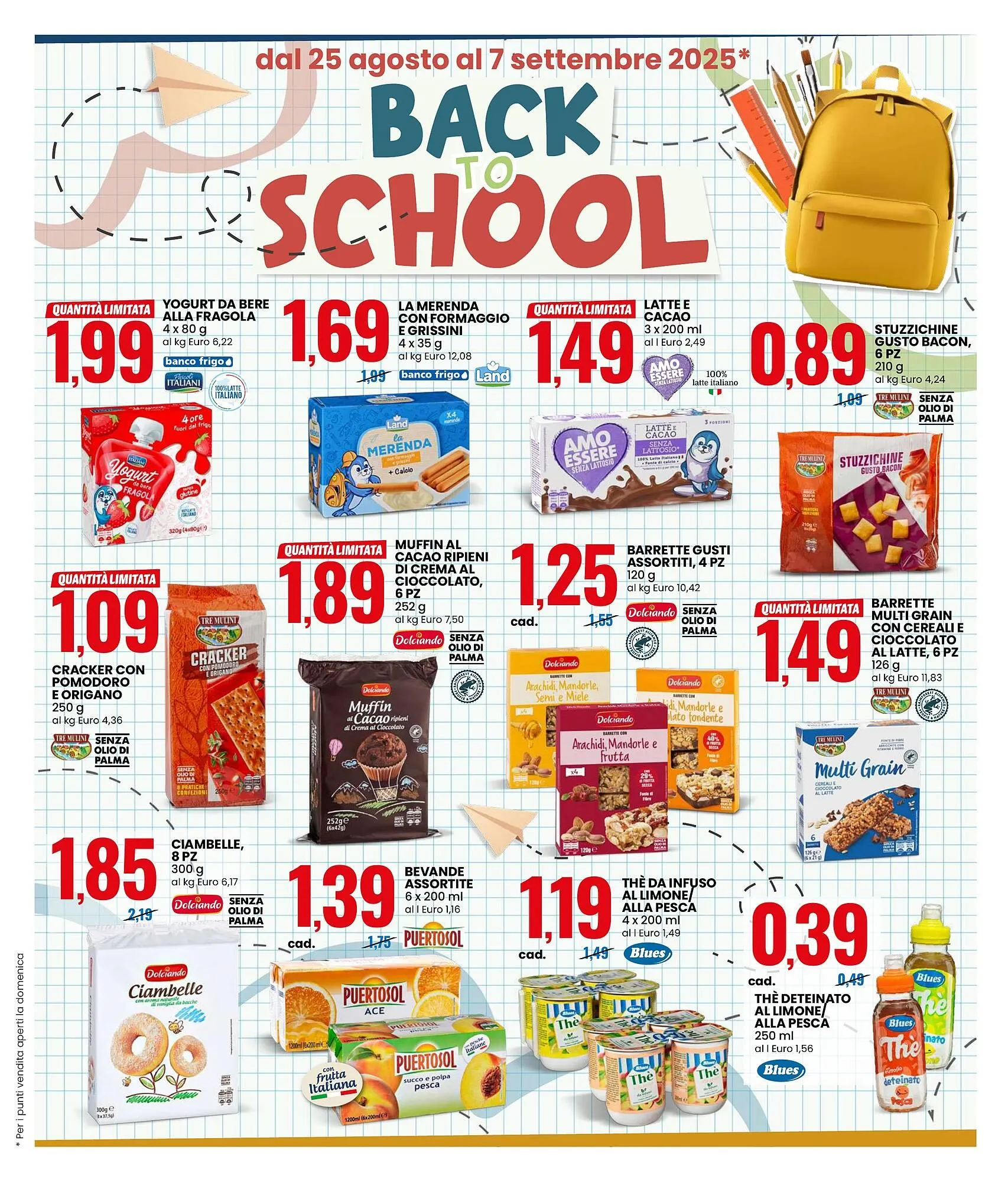 Volantino Eurospin da 25 agosto a 7 settembre di 2025 - Pagina del volantino 9