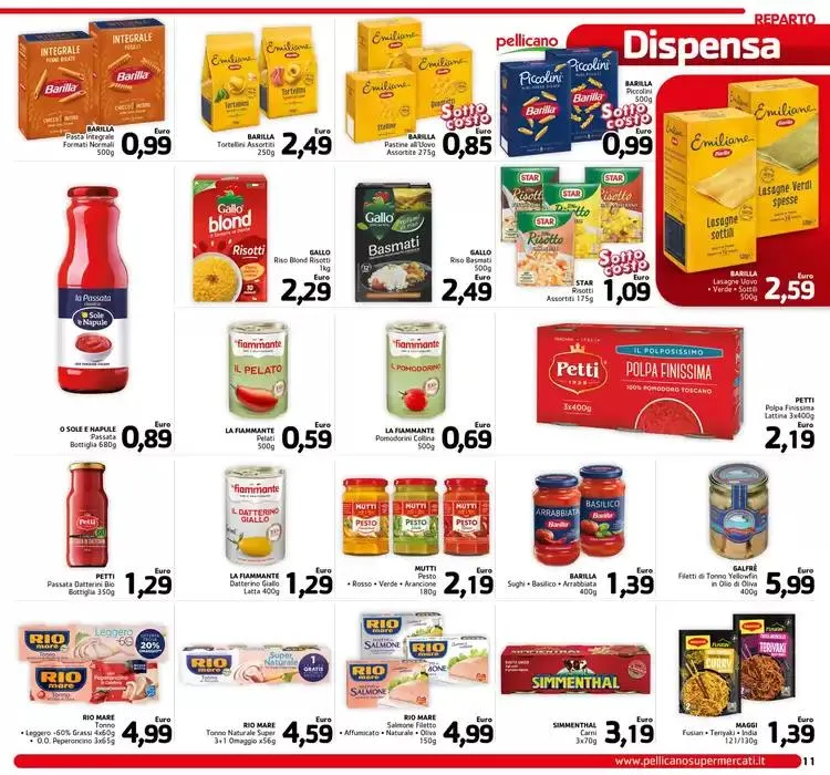 Sotto costo da 6 marzo a 19 marzo di 2025 - Pagina del volantino 11