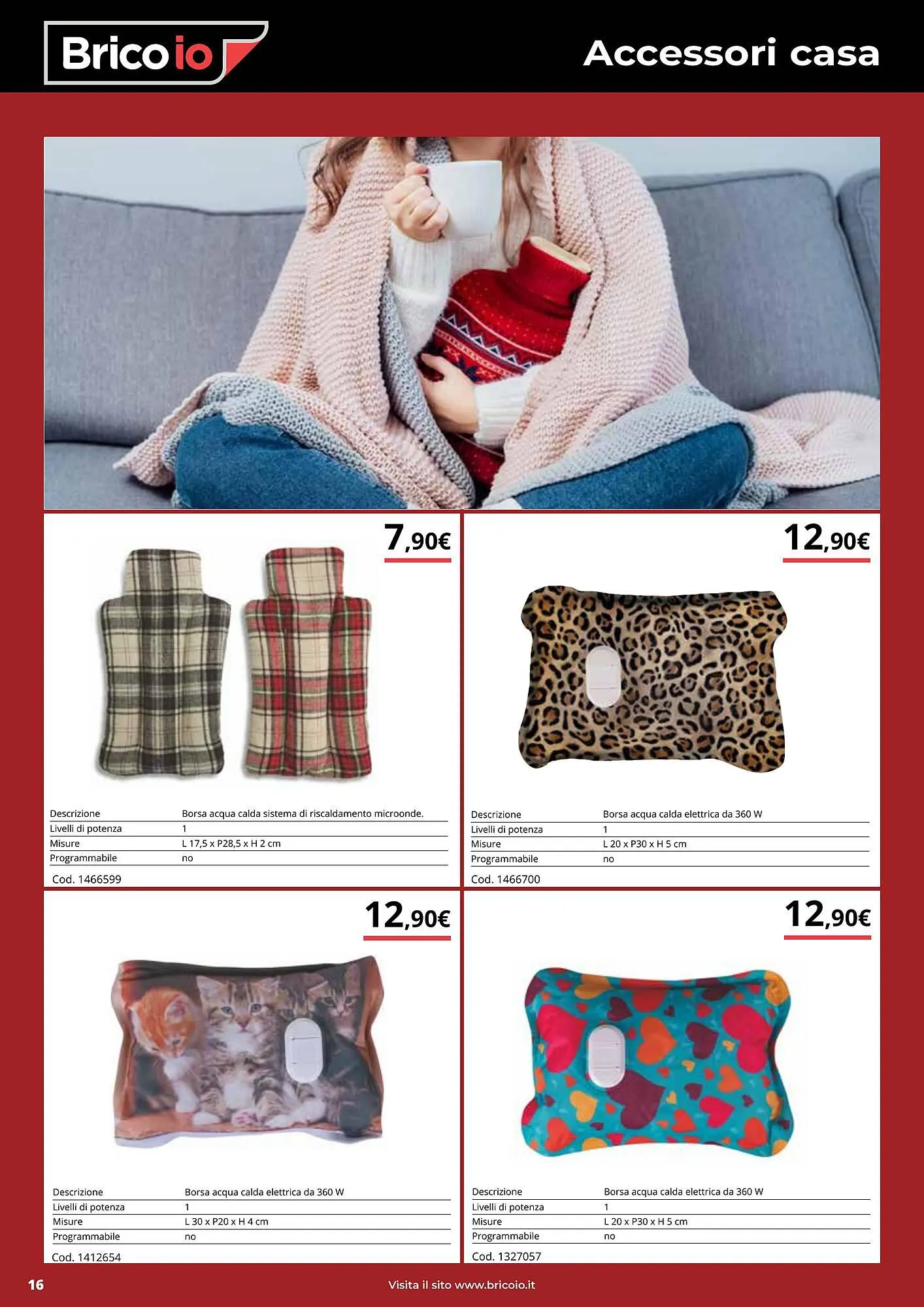 Volantino Brico Io da 28 novembre a 30 dicembre di 2023 - Pagina del volantino 16