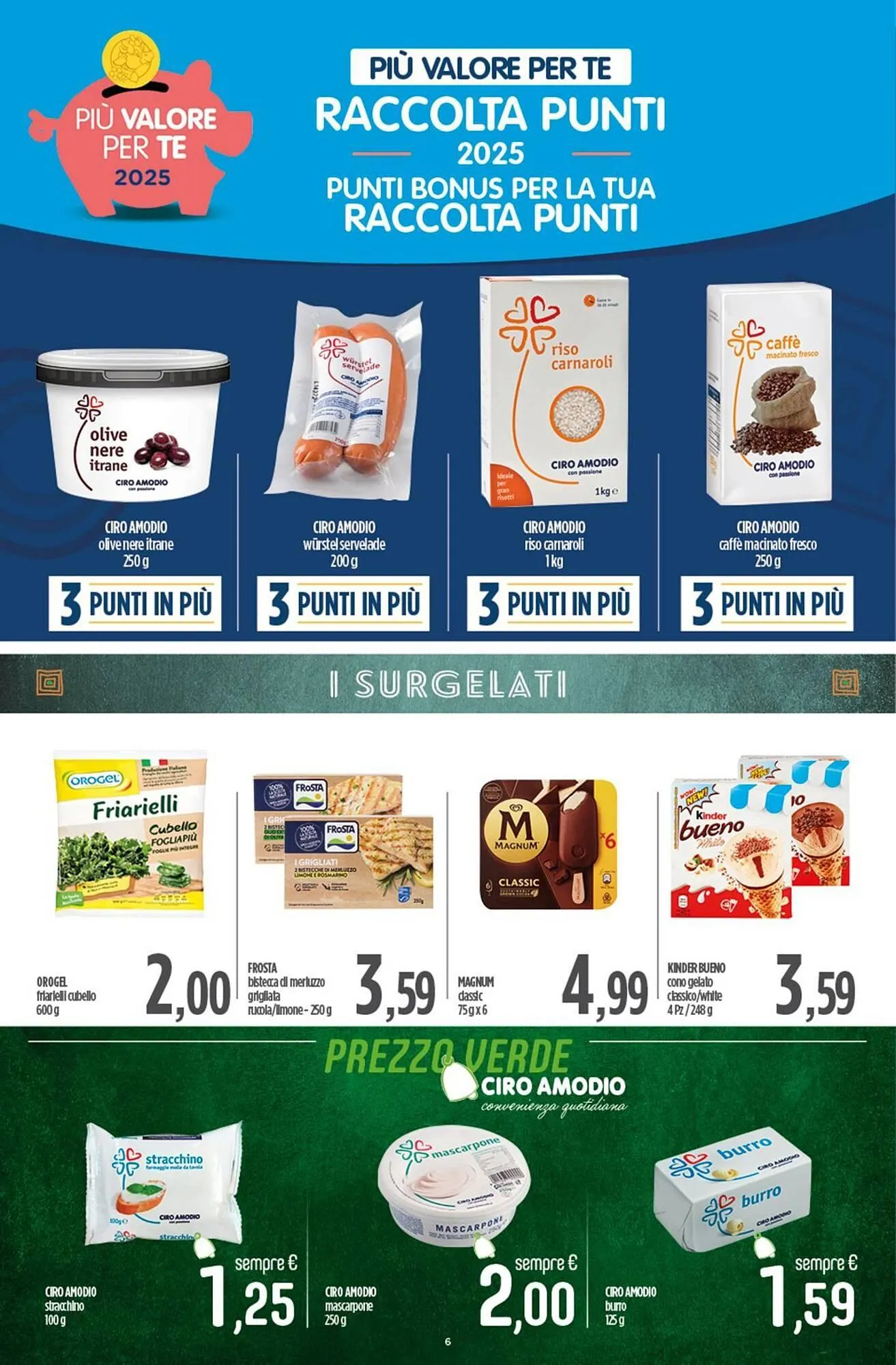 Volantino Ciro Amodio da 6 giugno a 16 giugno di 2025 - Pagina del volantino 6