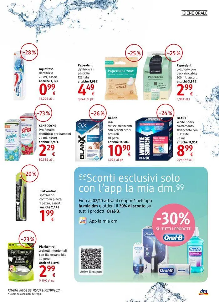 Journal da 5 settembre a 2 ottobre di 2024 - Pagina del volantino 9