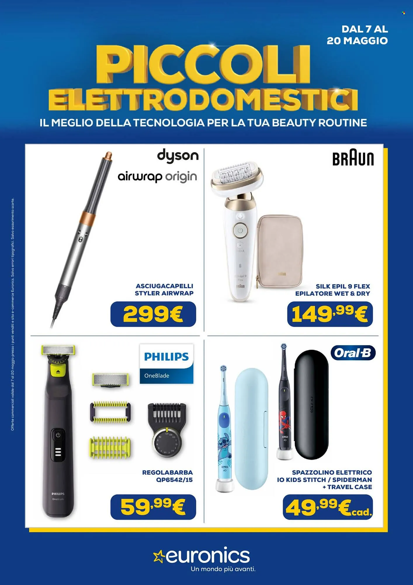 Volantino Euronics da 7 maggio a 20 maggio di 2026 - Pagina del volantino 1