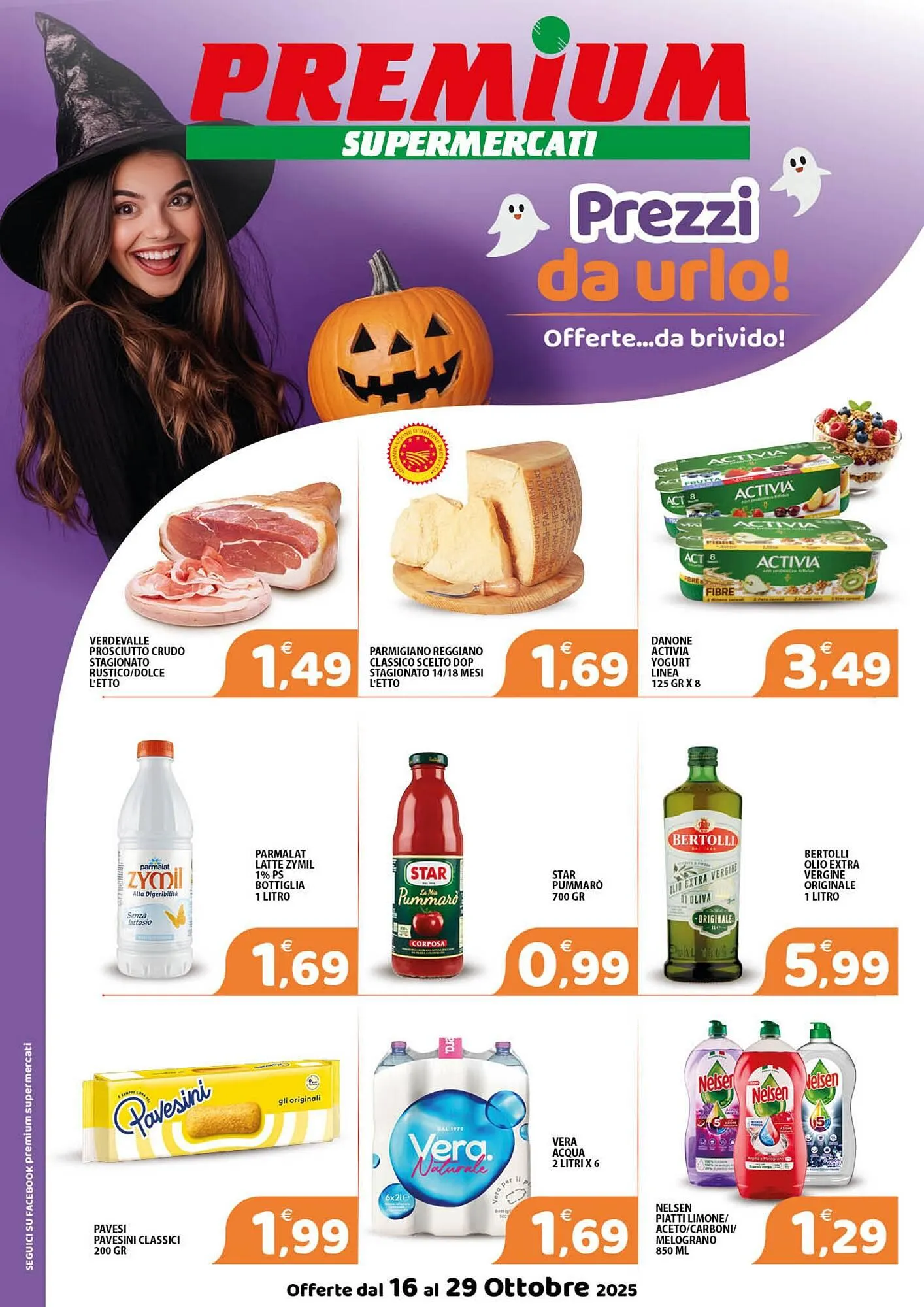 Volantino Premium Supermercati da 16 ottobre a 29 ottobre di 2025 - Pagina del volantino 1