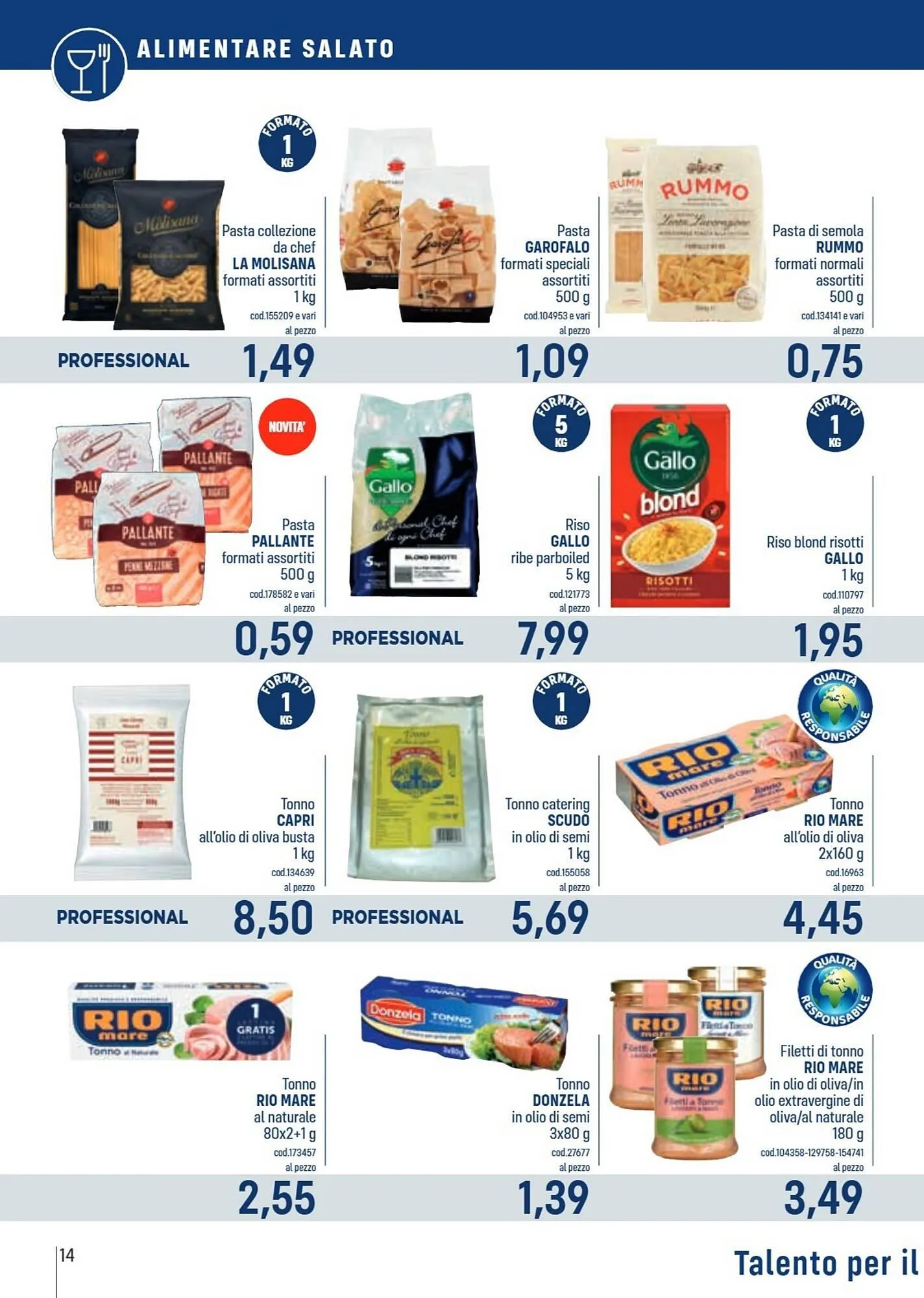 Volantino Talento Professional Store da 10 novembre a 23 novembre di 2025 - Pagina del volantino 14