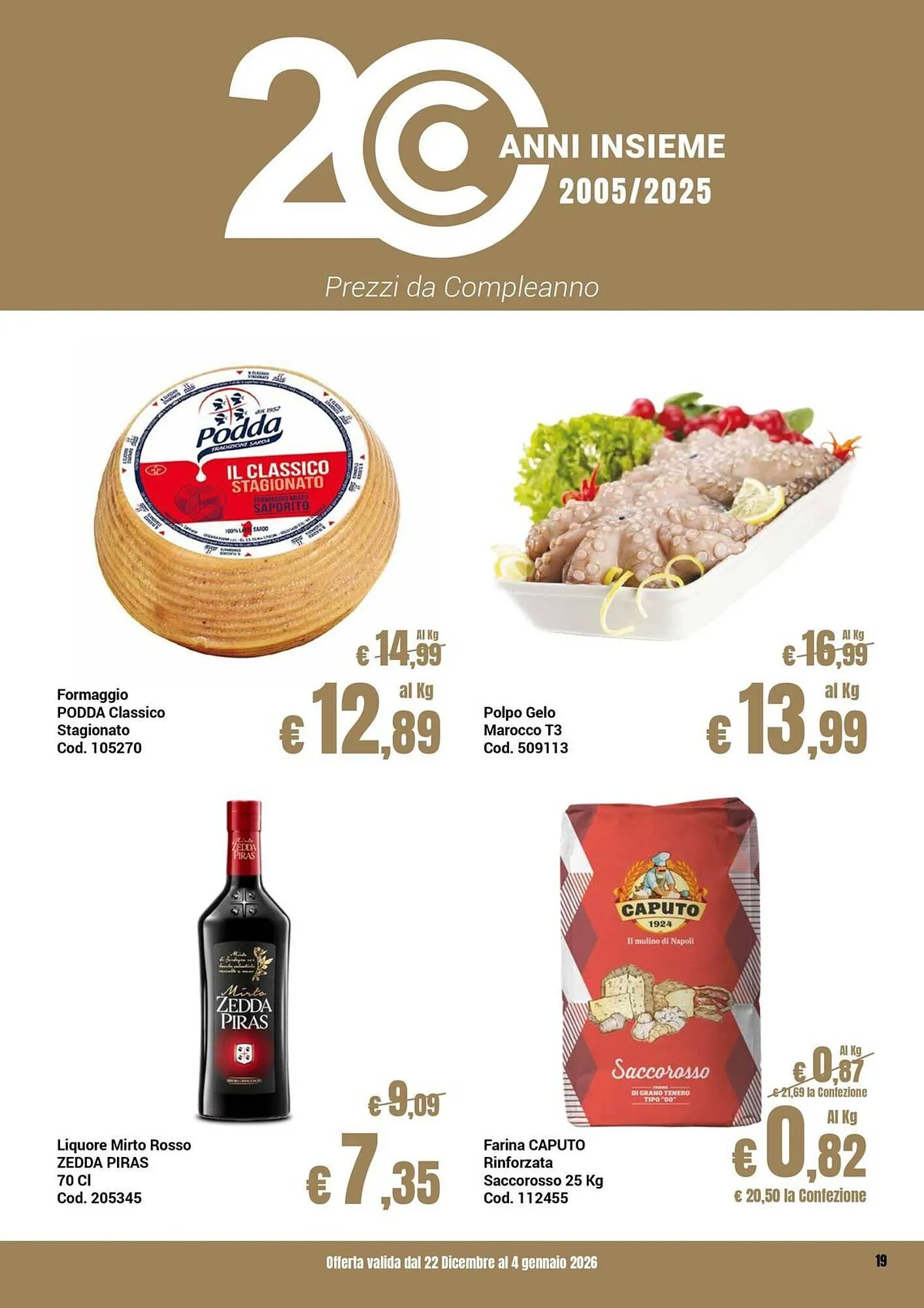 Volantino Centro Cash da 22 dicembre a 4 gennaio di 2026 - Pagina del volantino 19