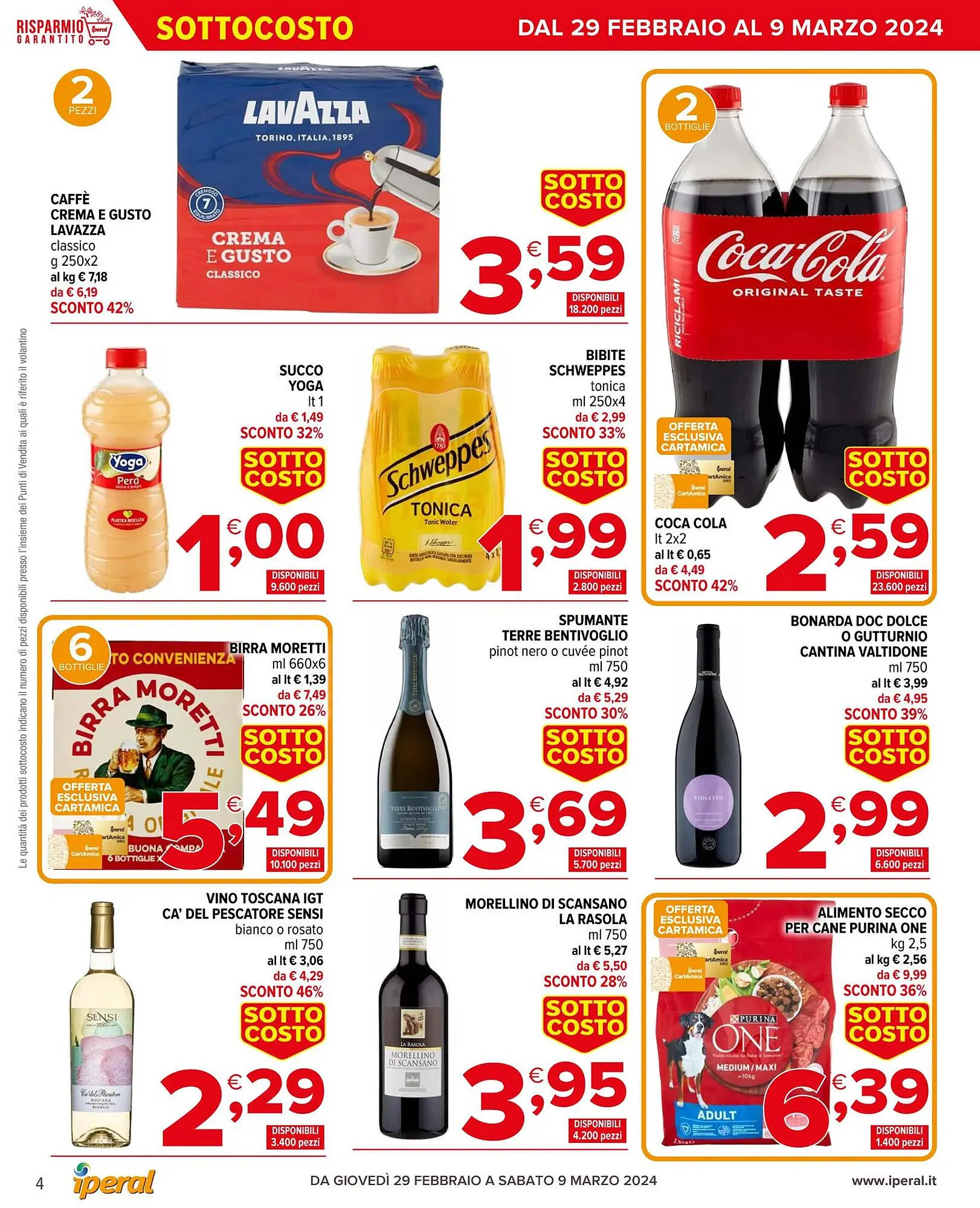 Volantino Iperal da 29 febbraio a 10 marzo di 2024 - Pagina del volantino 4
